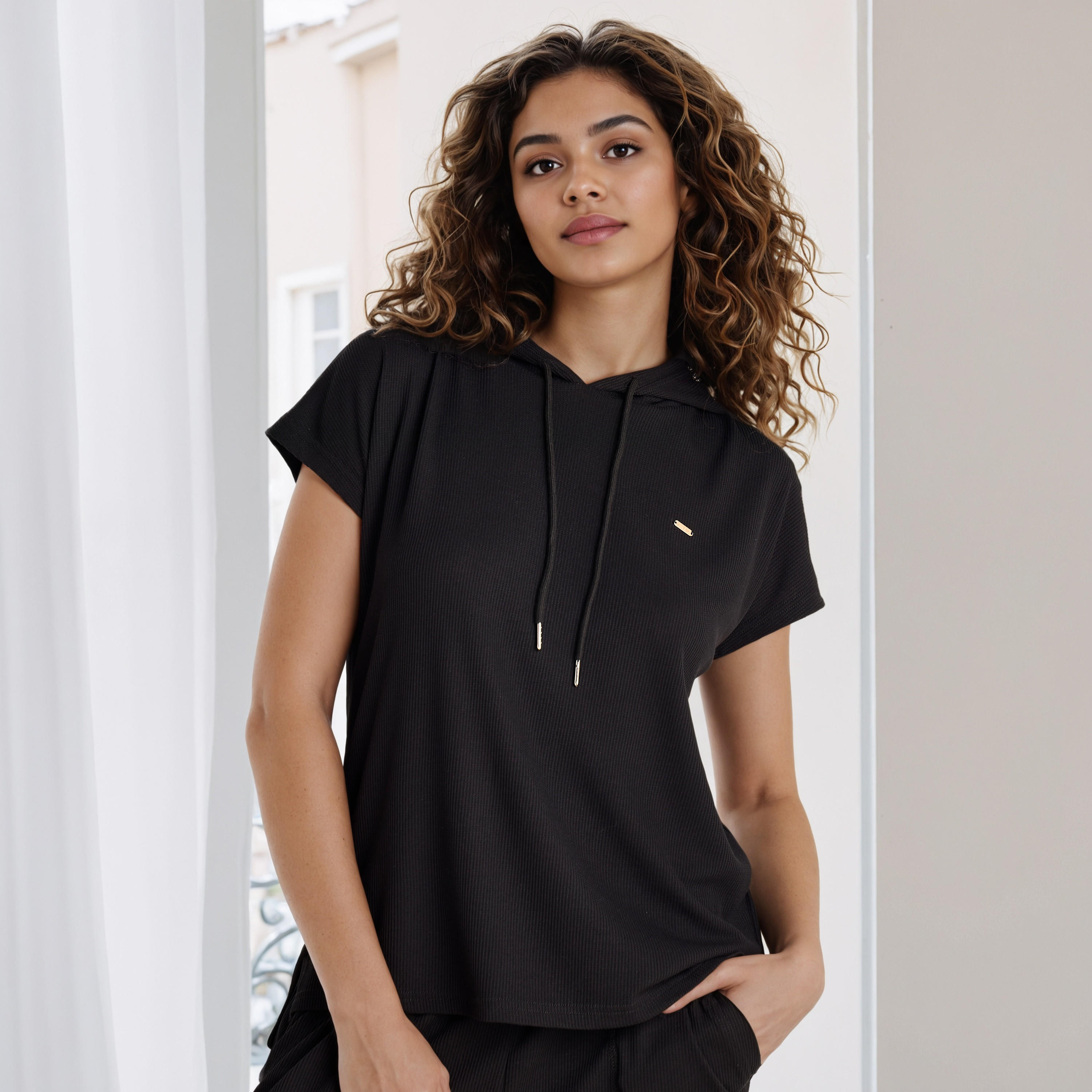 Textured Pyjama Set-women-clothing-nightwear-pyjamas-longsets-image-2