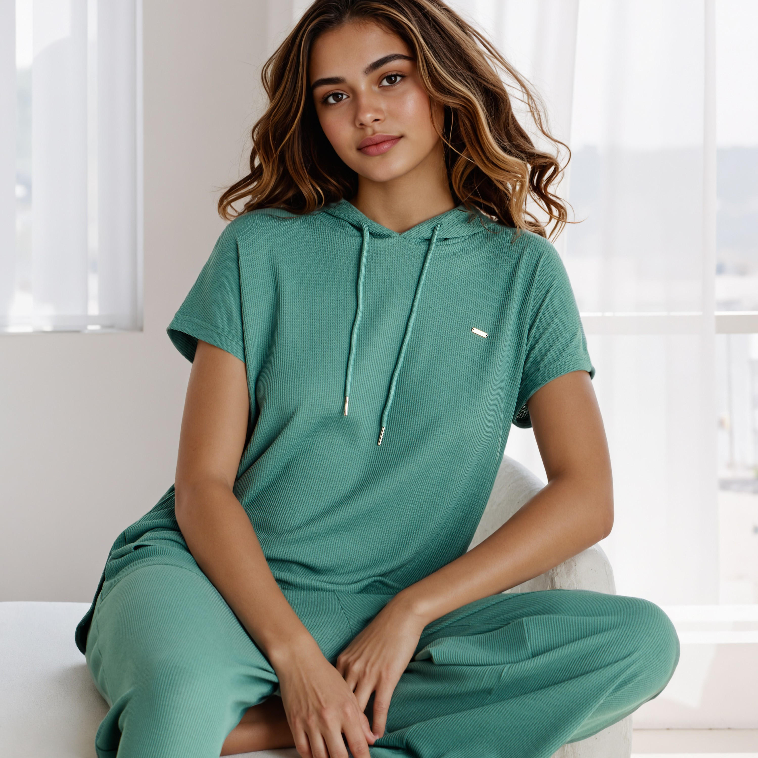 Textured Pyjama Set-women-clothing-nightwear-pyjamas-longsets-image-5