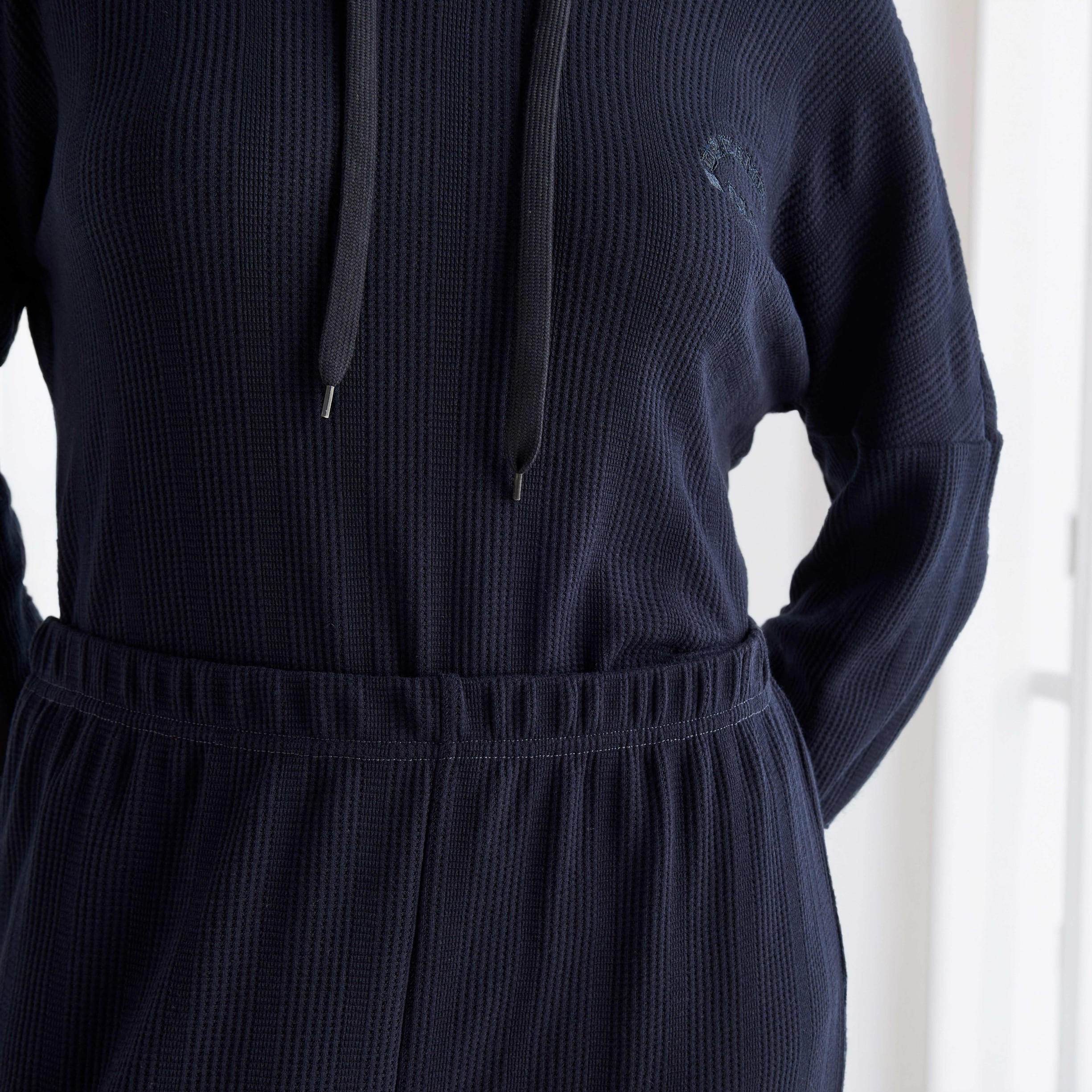 Waffle Textured Pyjama Set-women-clothing-nightwear-pyjamas-longsets-image-5