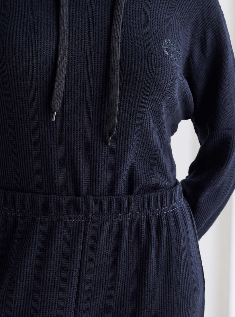 Waffle Textured Pyjama Set-women-clothing-nightwear-pyjamas-longsets-image-5