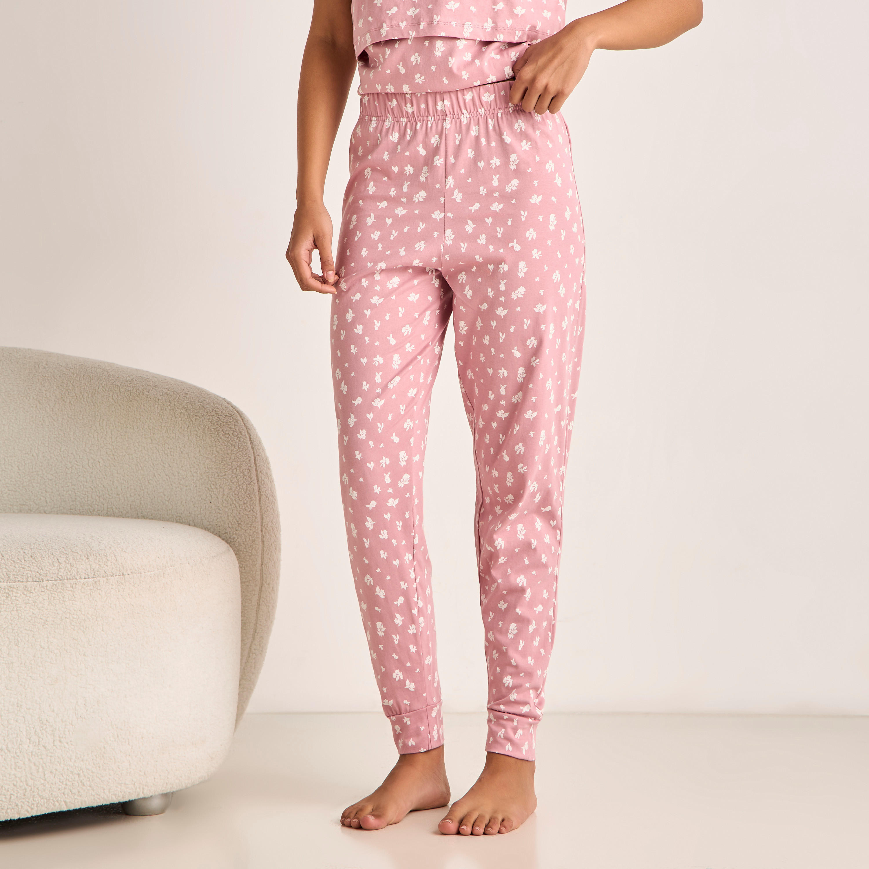 Floral Print Maternity Pyjama Set-women-clothing-nightwear-pyjamas-longsets-image-5