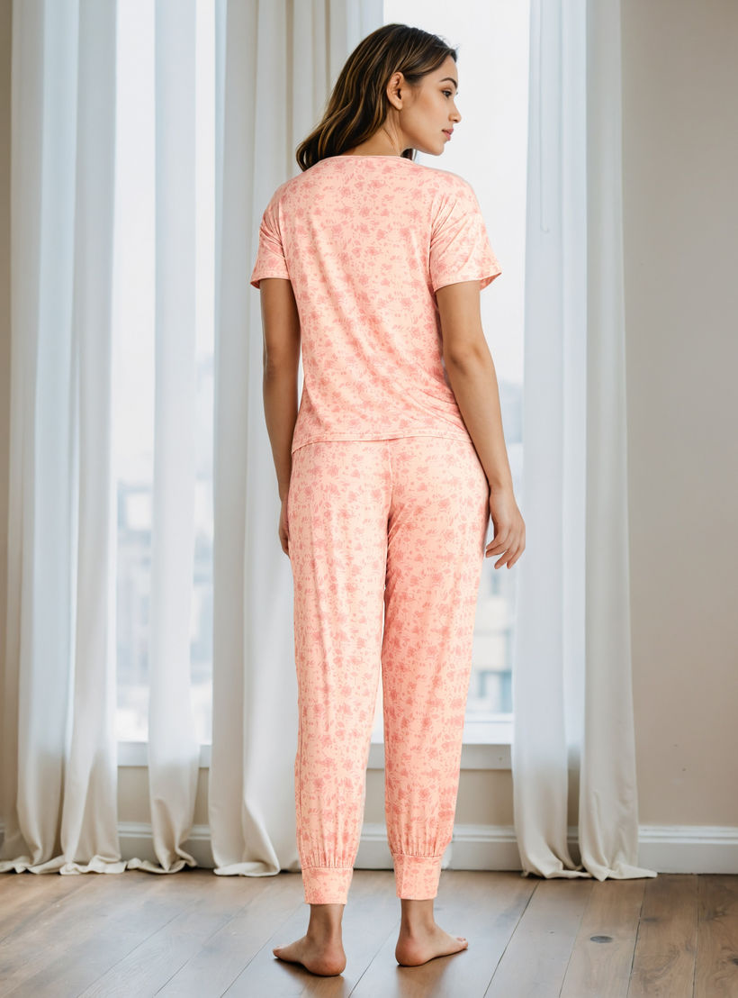 طقم بيجاما بطبعات للحوامل-women-clothing-maternity-nightwear-image-4