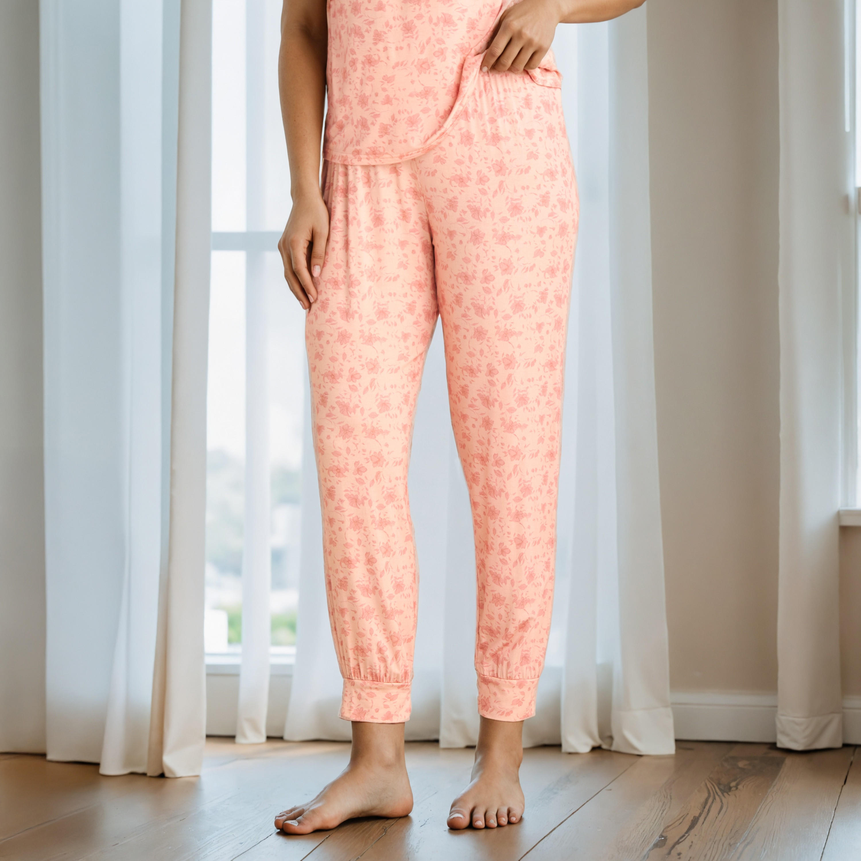 طقم بيجاما بطبعات للحوامل-women-clothing-maternity-nightwear-image-3