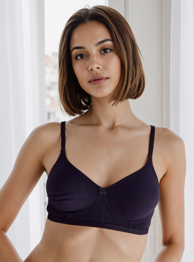 Non-Wired Non-Padded Bra-women-clothing-lingerie-bras-image-1