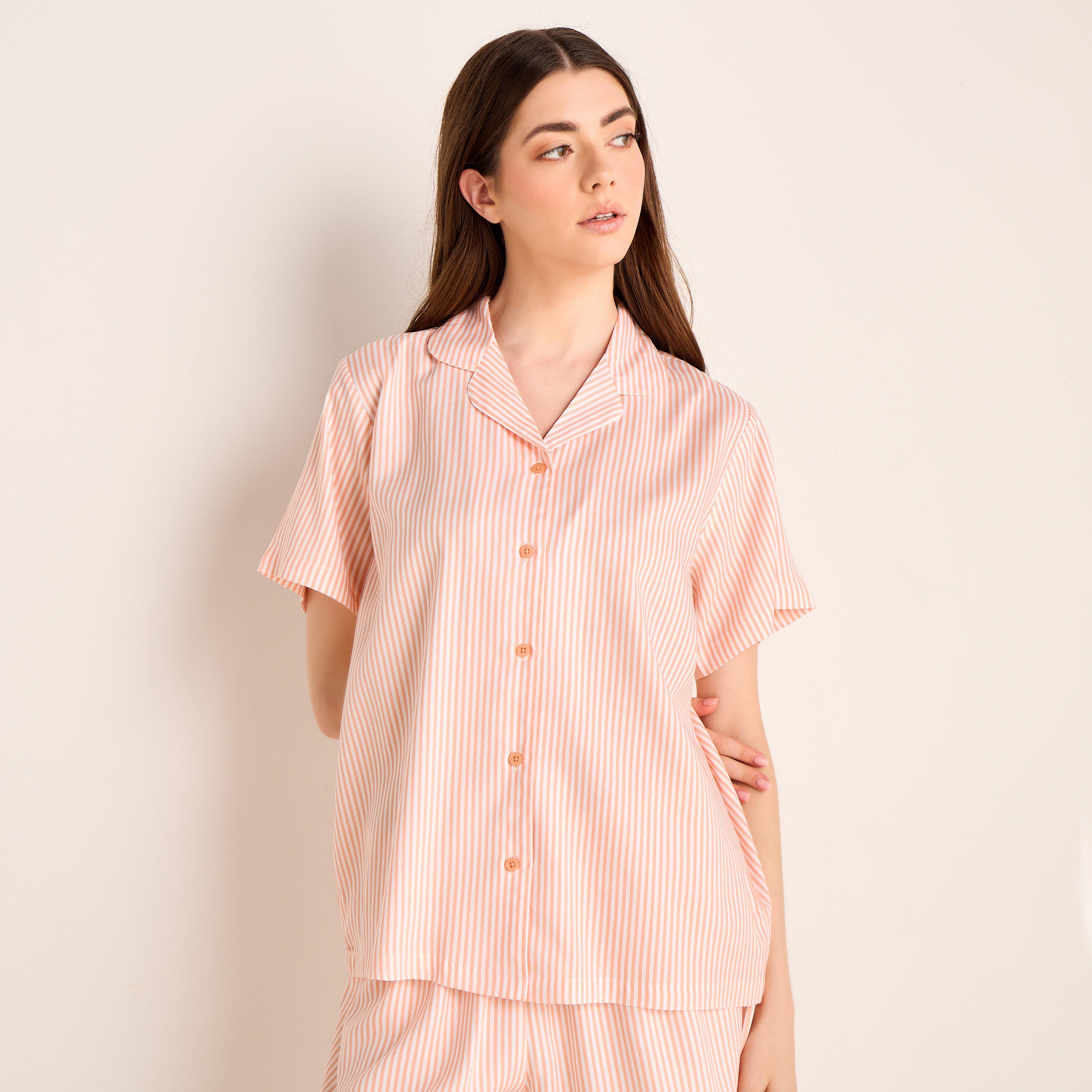 طقم شورت مخطط-women-clothing-nightwear-pyjamas-shortsets-image-5