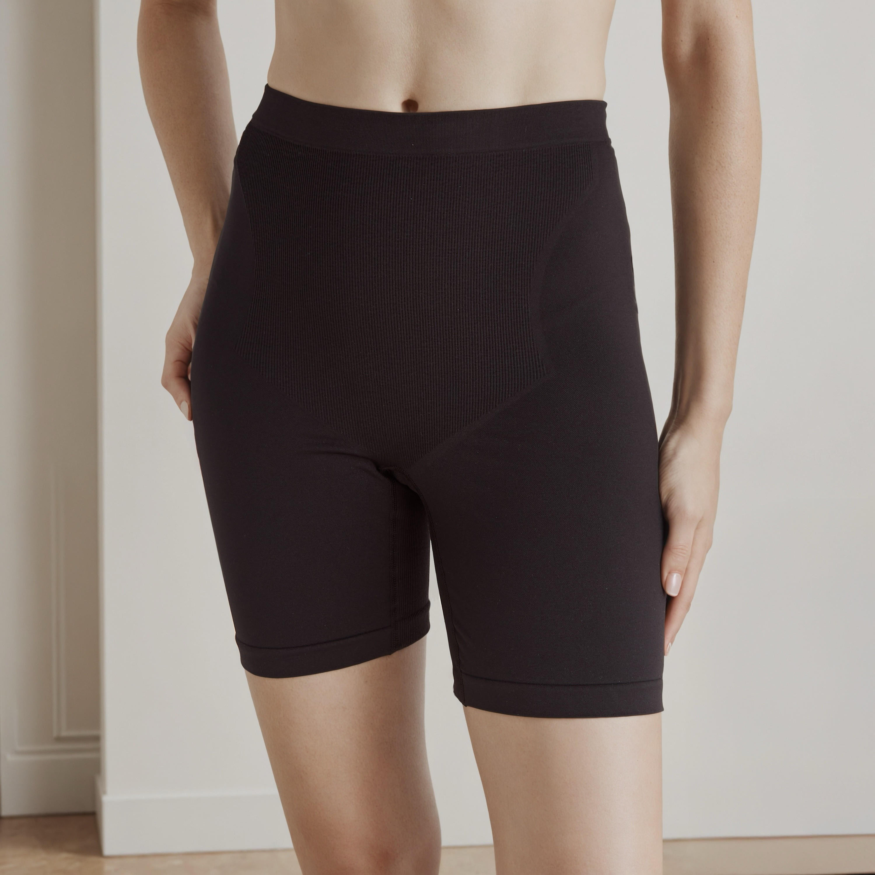 مشد طويل بارز الملمس-women-clothing-lingerie-shapewear-image-1