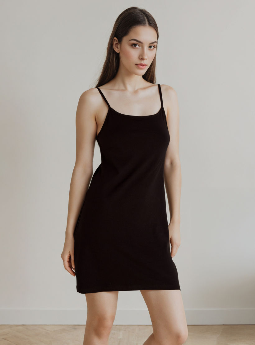فستان سهل الارتداء بحمالات قابلة للتعديل-women-clothing-lingerie-camisoles-image-1