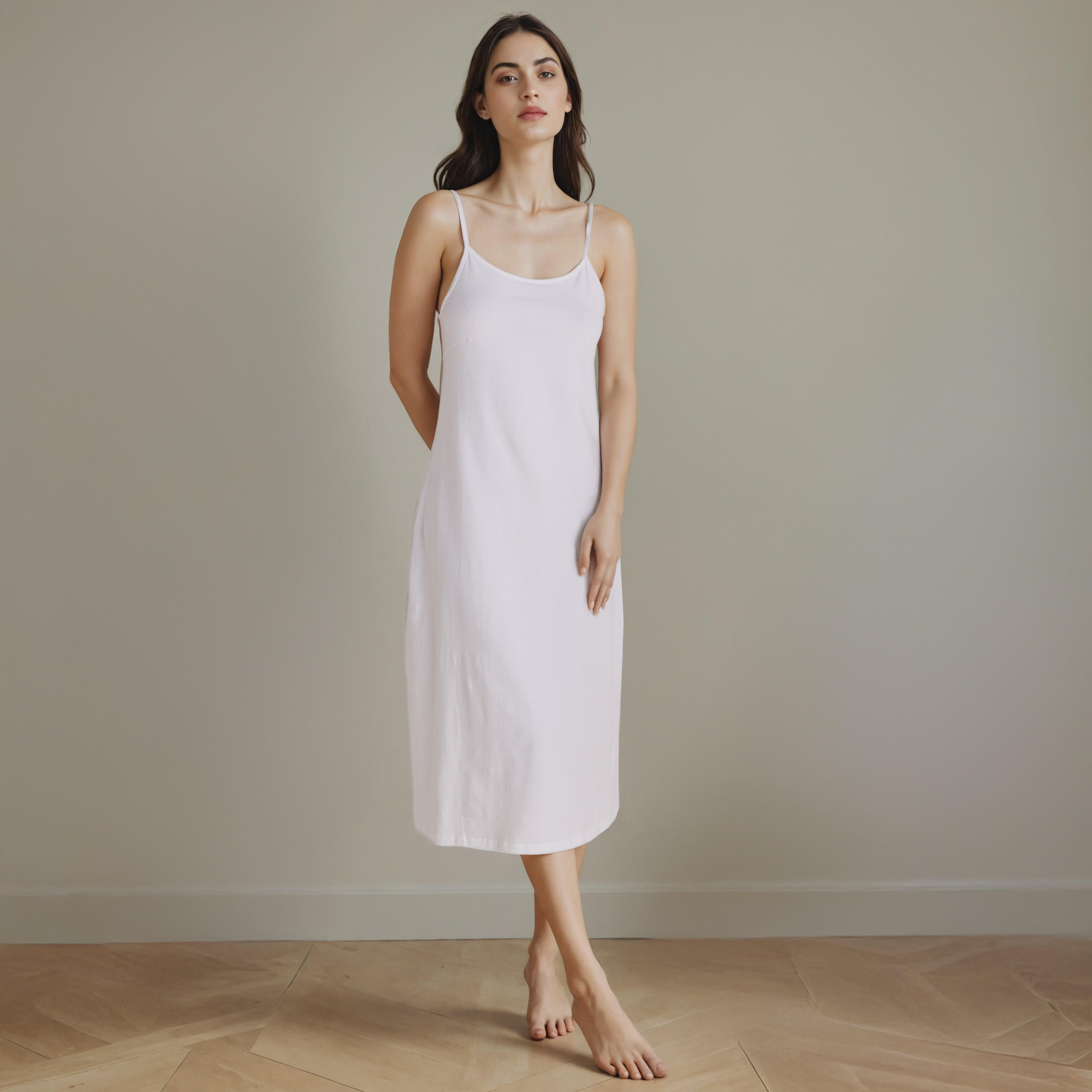 فستان نوم بحمّالات قابلة للتعديل-women-clothing-nightwear-nighties-image-1