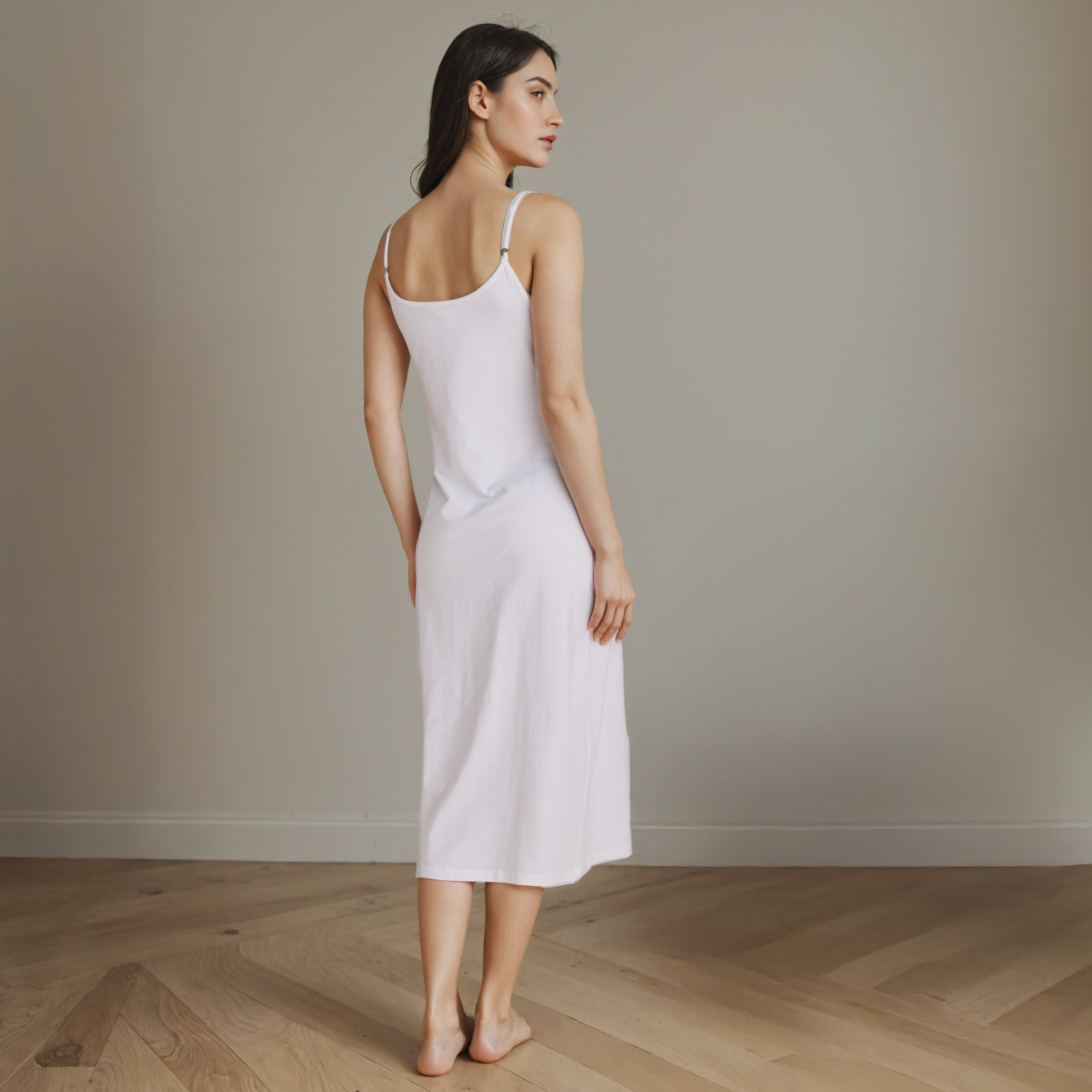 Slip Dress with Adjustable Straps-women-clothing-nightwear-nighties-image-3