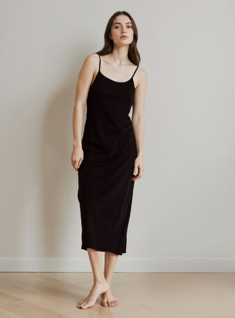 Slip Dress with Adjustable Straps-women-clothing-nightwear-nighties-image-2