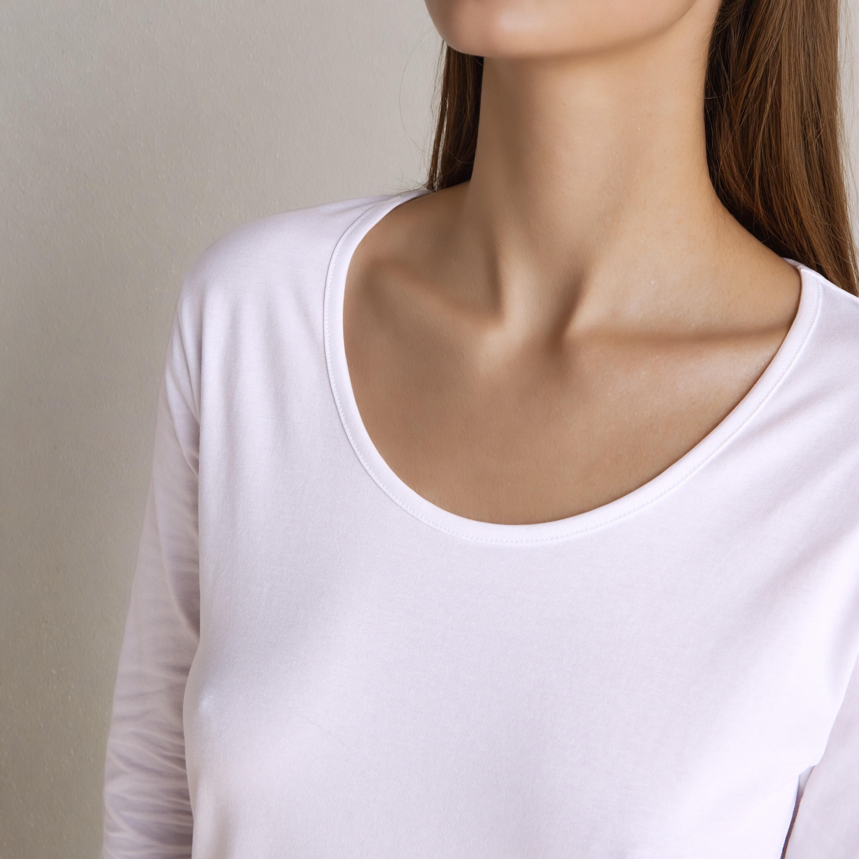 Long Sleeves Night Dress with Back Slit-women-clothing-nightwear-nighties-image-4
