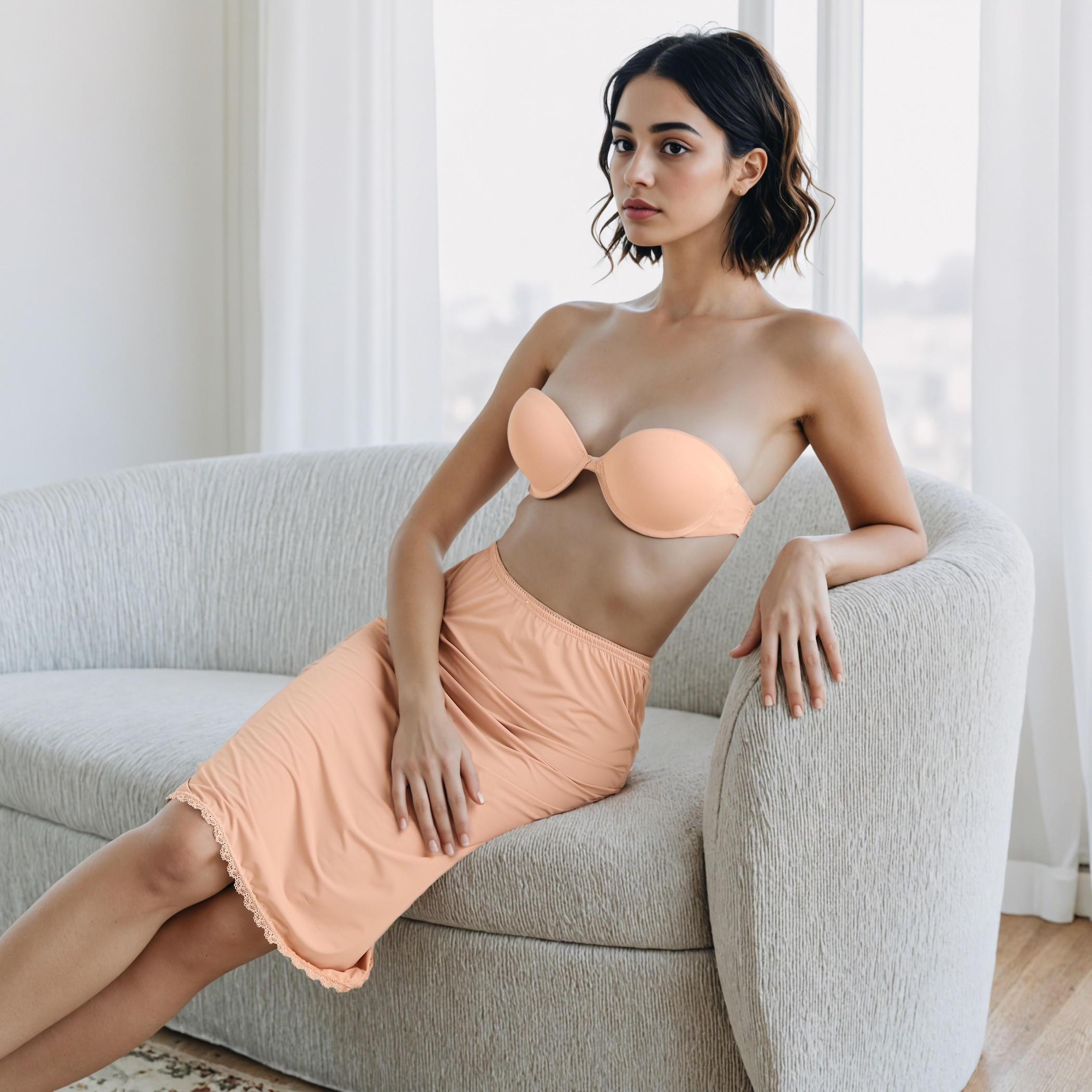 تنورة داخلية بتفاصيل دانتيل-women-clothing-nightwear-nighties-image-5