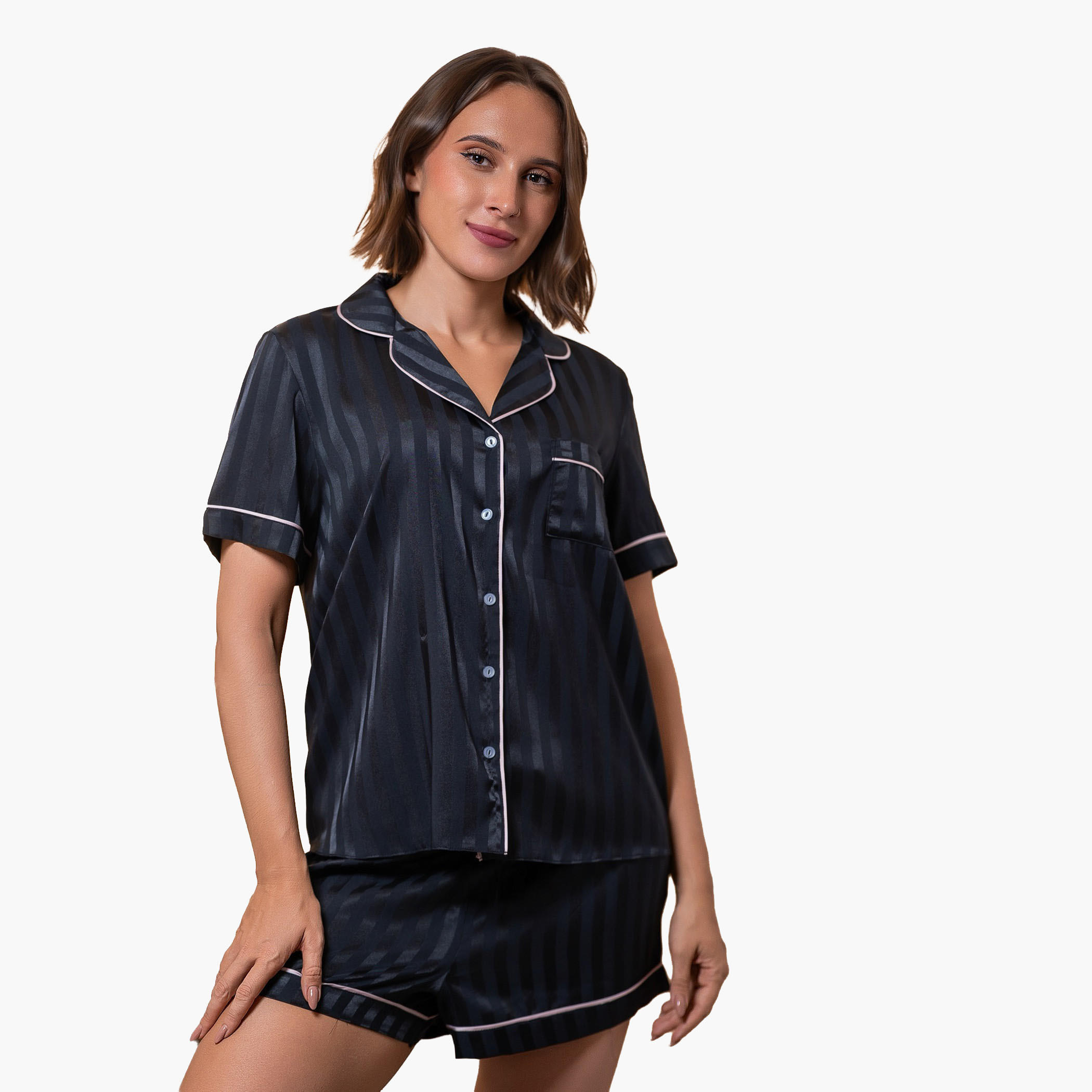 Aadaraya Short Set Shirt & Shorts-women-clothing-nightwear-pyjamas-shortsets-image-1