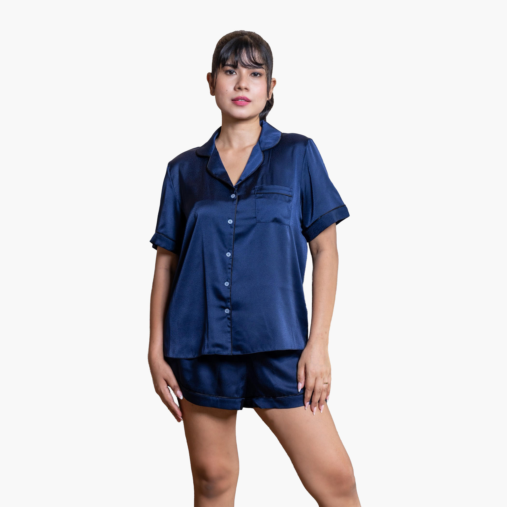 طقم شورت وقميص من آدارايا-women-clothing-nightwear-pyjamas-shortsets-image-1