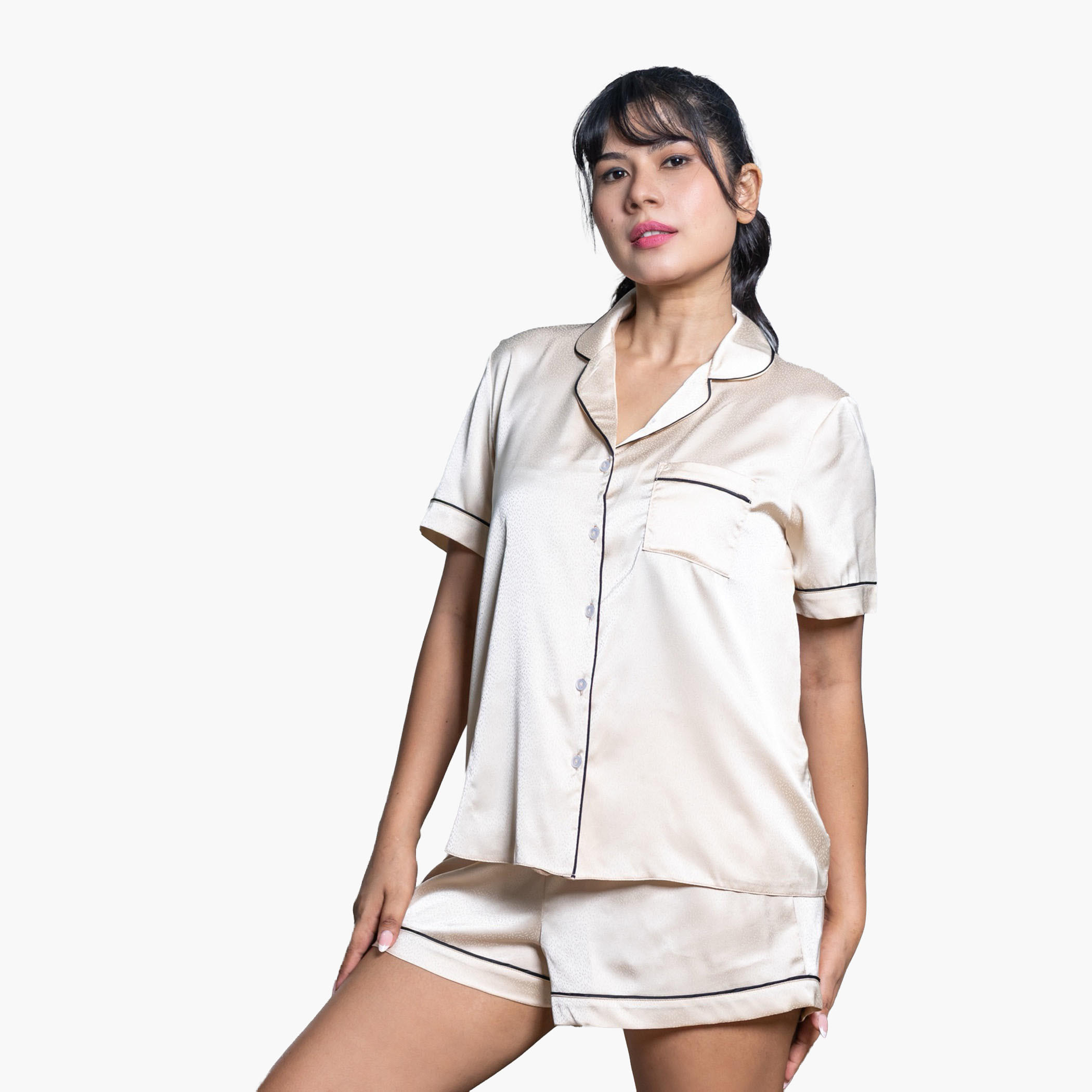 طقم شورت وقميص من آدارايا-women-clothing-nightwear-pyjamas-shortsets-image-2