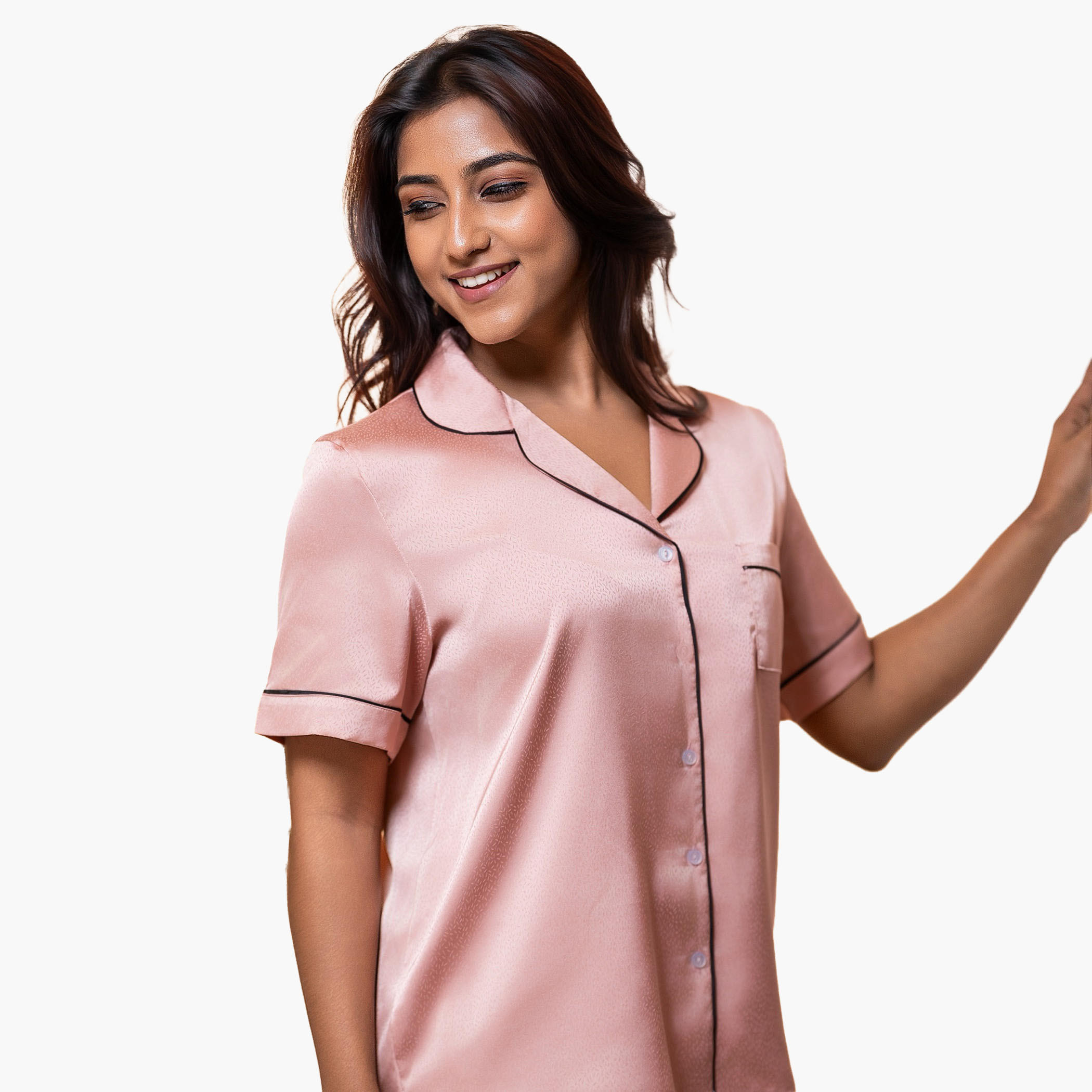 Aadaraya Short Set Shirt & Shorts-women-clothing-nightwear-pyjamas-shortsets-image-1
