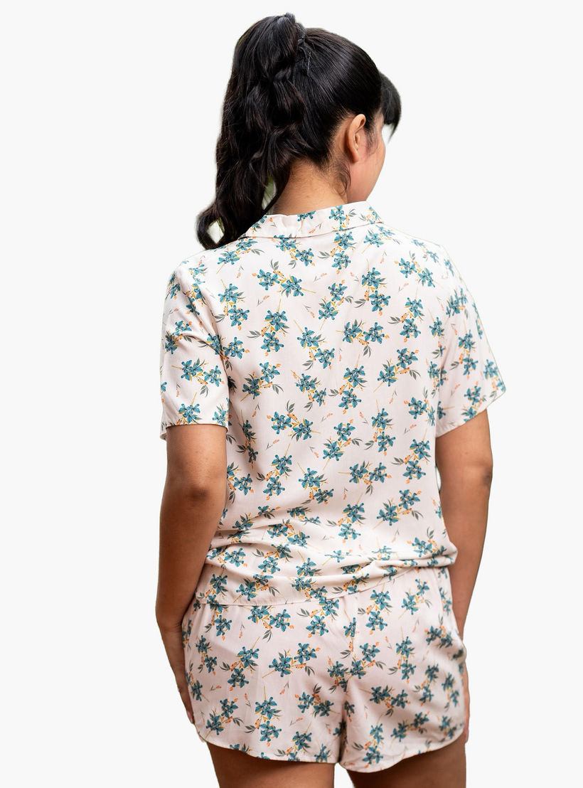طقم بيجاما شورت وقميص من آدارايا-women-clothing-nightwear-pyjamas-shortsets-image-3