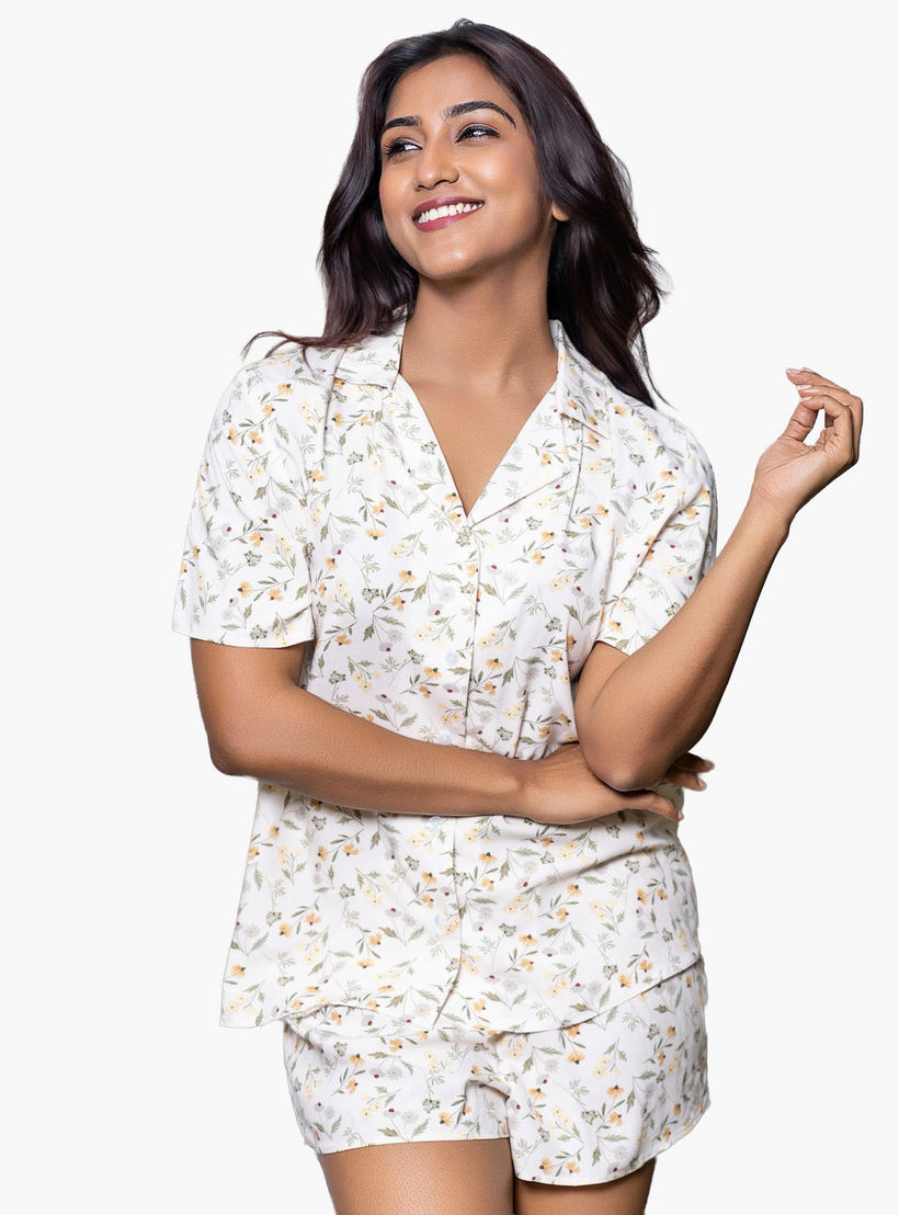 Aadaraya Pyjama Short Set Shirt and Shorts-women-clothing-nightwear-pyjamas-shortsets-image-4