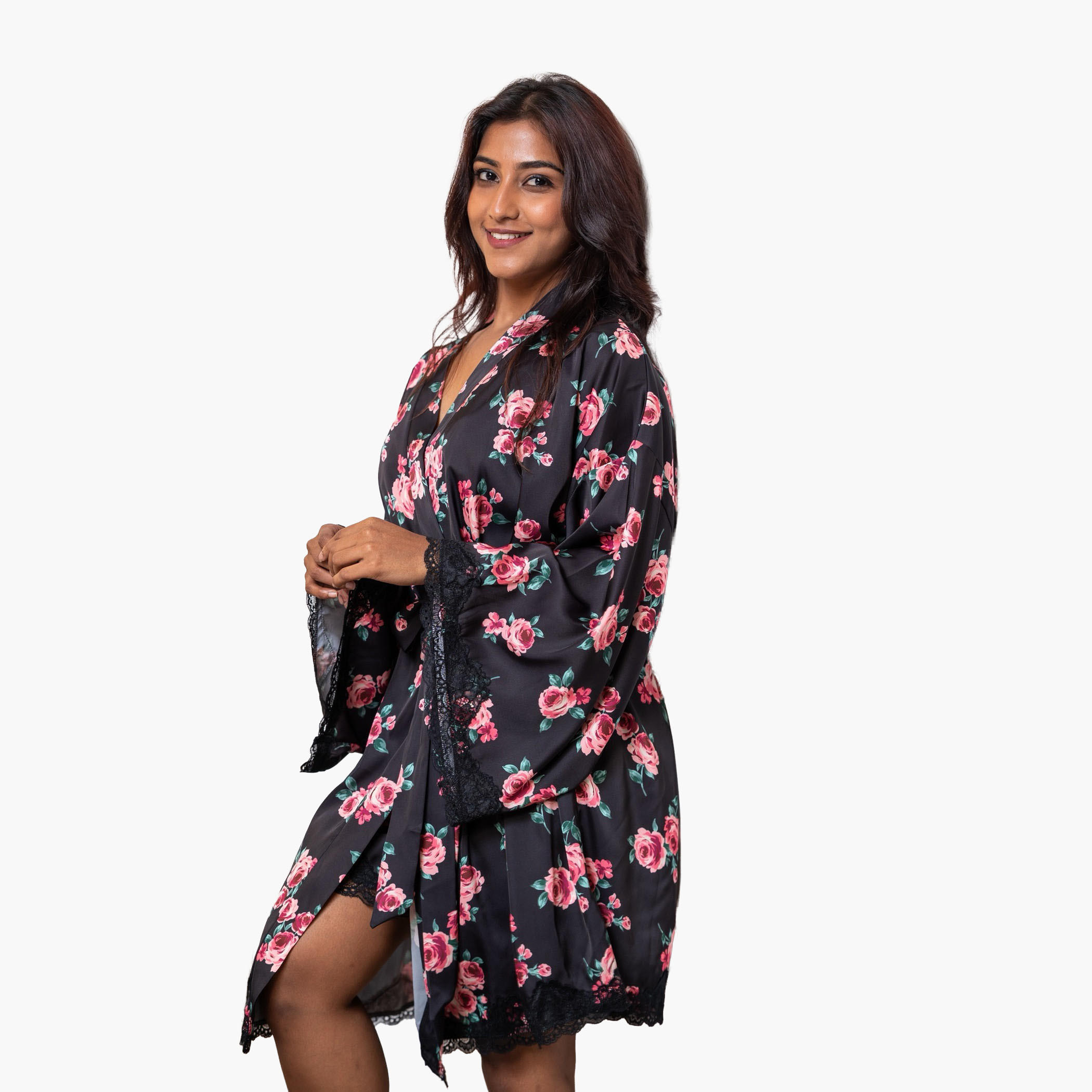 روب نوم قصير من آدارايا-women-clothing-nightwear-robes-image-3