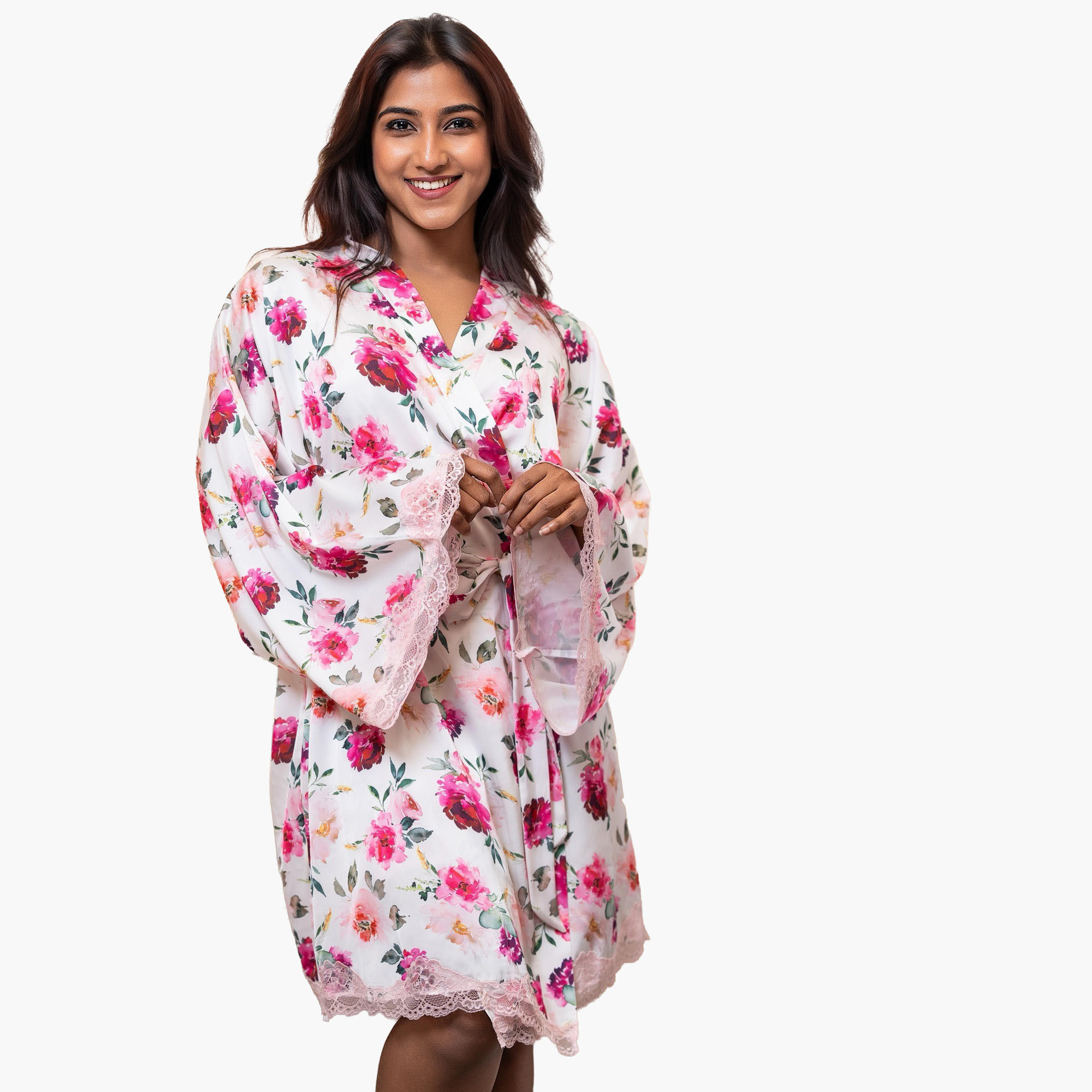روب نوم قصير من آدارايا-women-clothing-nightwear-robes-image-4