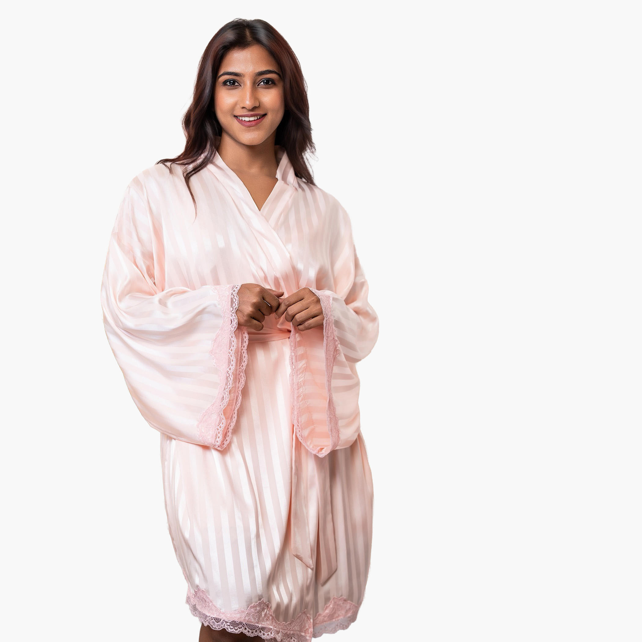Aadaraya Night Robe Short-women-clothing-nightwear-robes-image-1