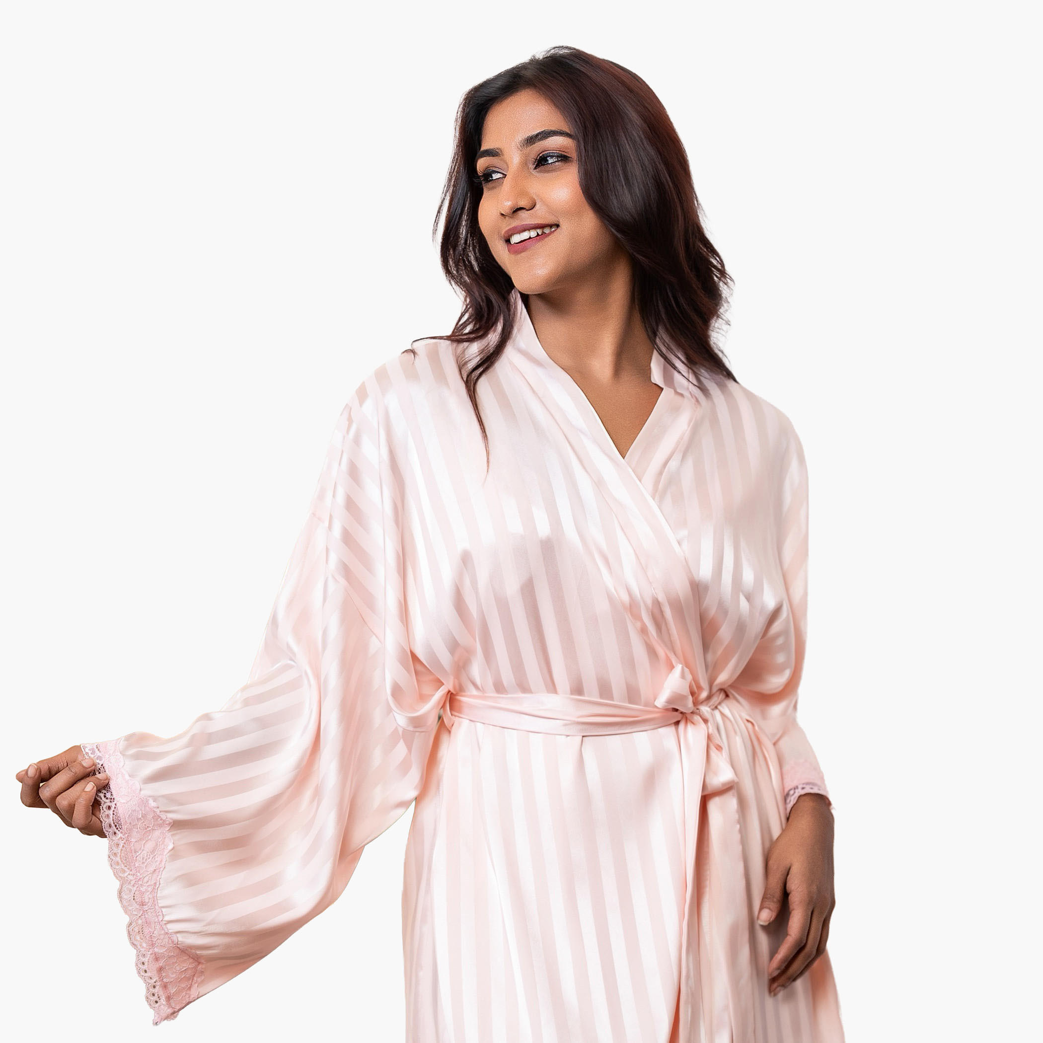 Aadaraya Night Robe Short-women-clothing-nightwear-robes-image-2