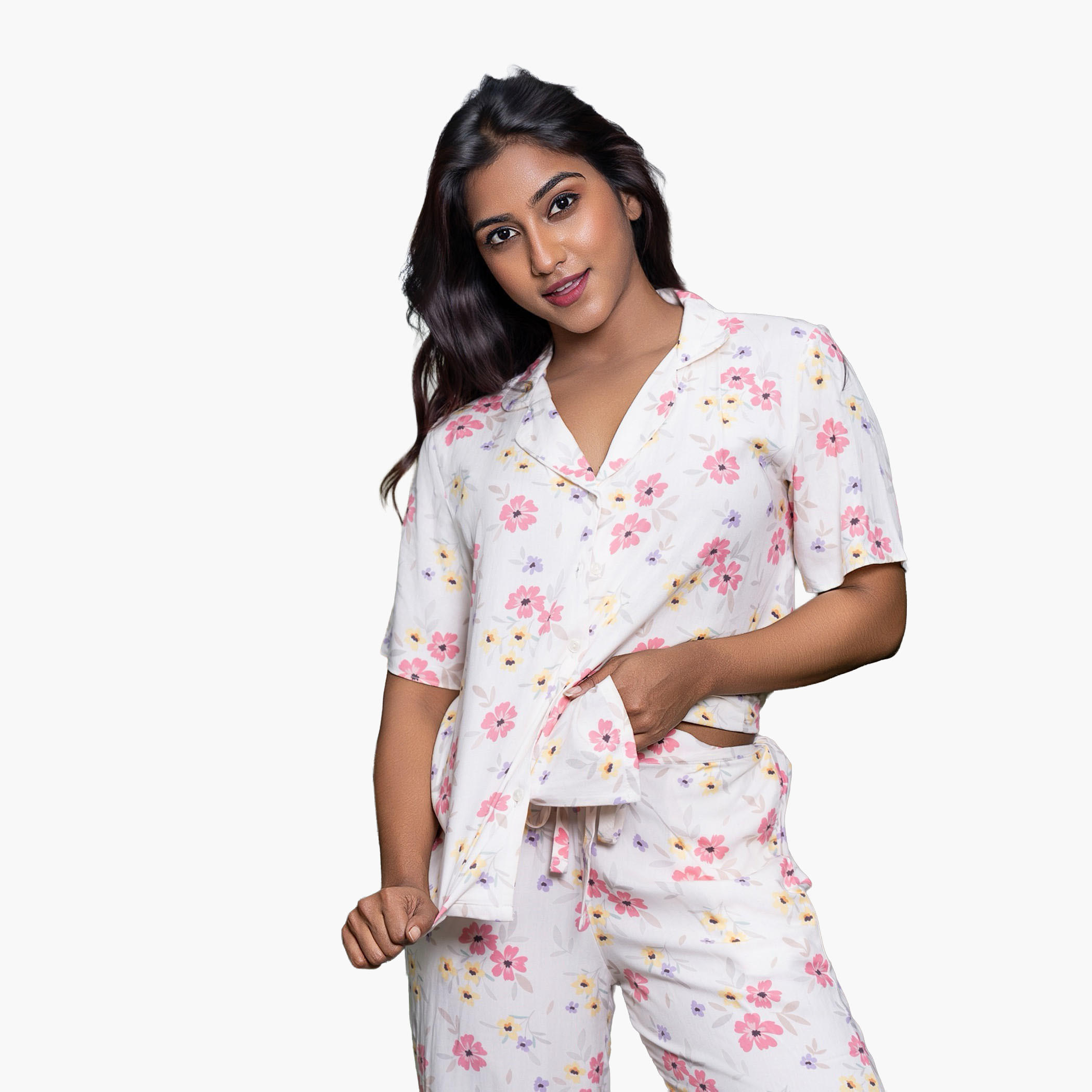 Aadaraya Pyjama Set Shirt and Trousers-women-clothing-nightwear-pyjamas-longsets-image-4