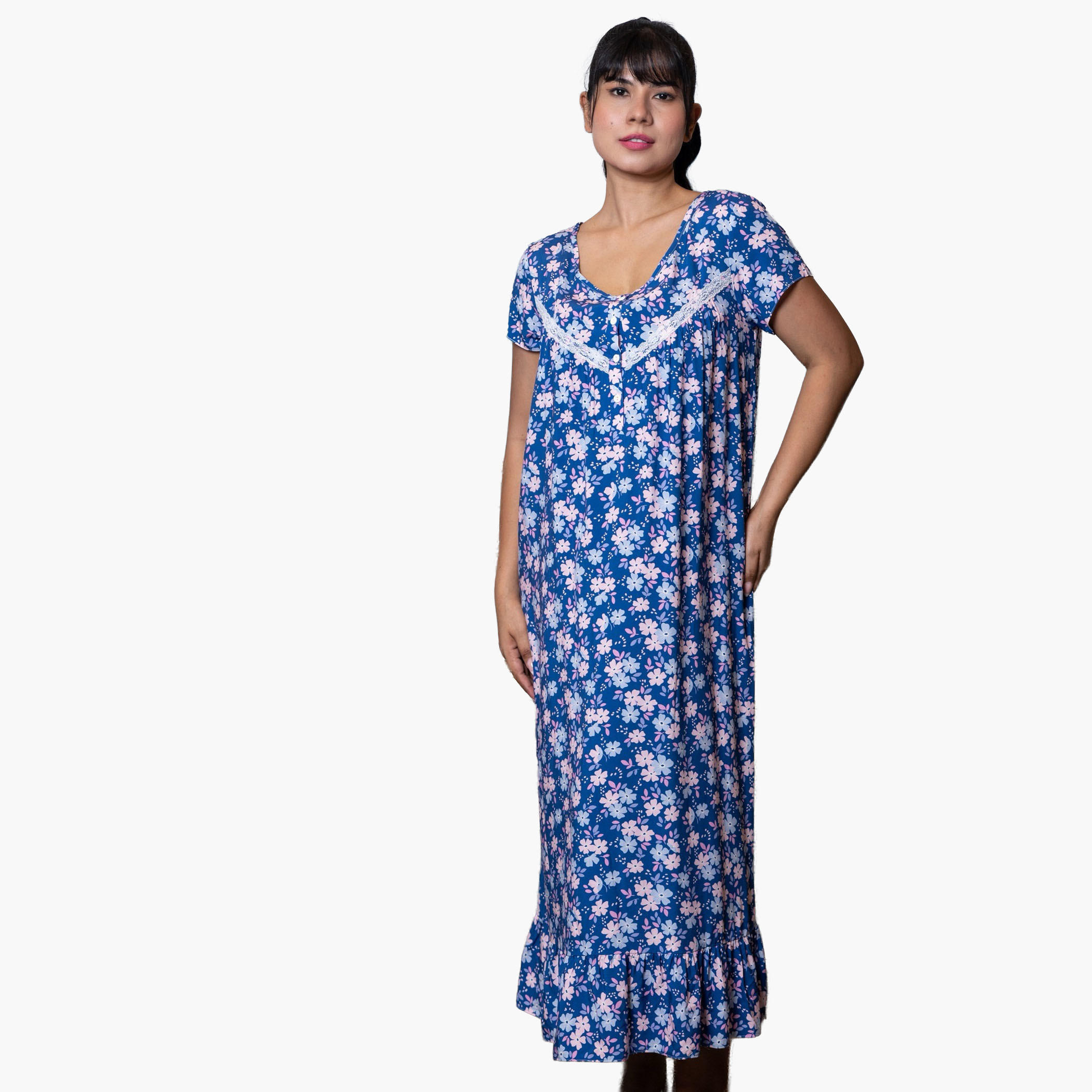Aadaraya Night Dress Short Sleeves Printed-PROMO_SP_SA_BUNDLE_2FOR159_180925-image-4