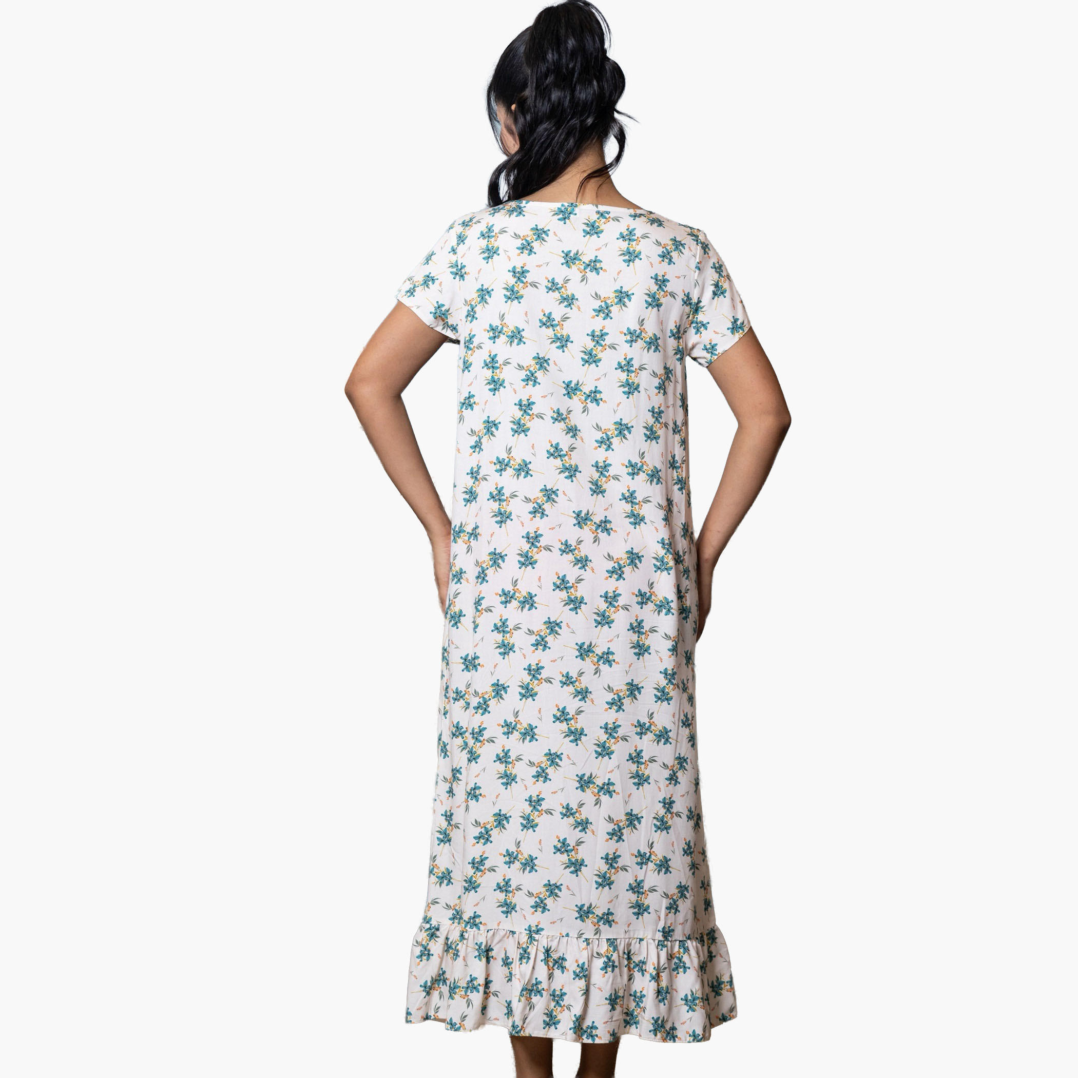 Aadaraya Night Dress Short Sleeves Printed-PROMO_SP_AE_2FOR149_110625-image-3