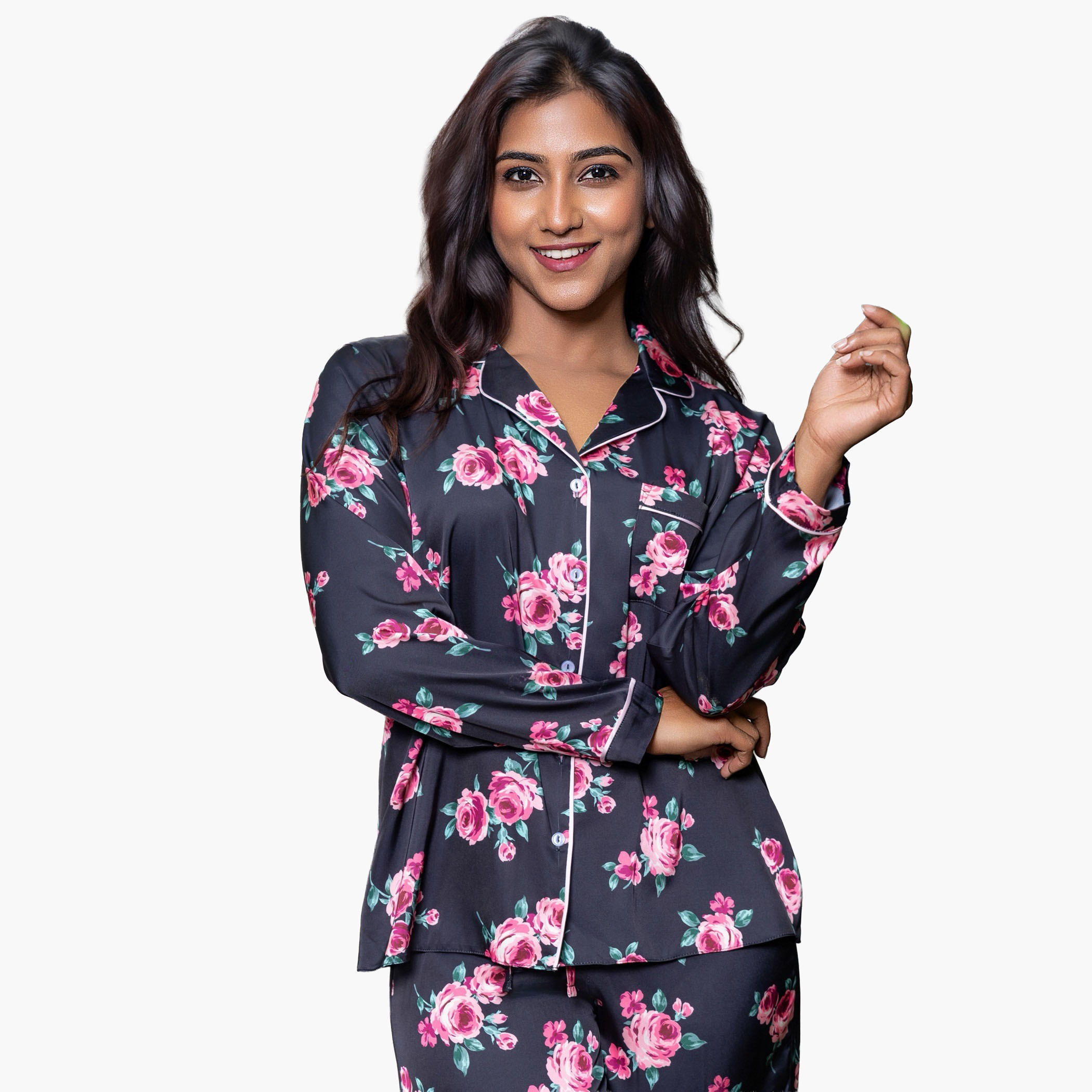 Aadaraya Pyjama Set Shirt and Trousers-women-clothing-nightwear-pyjamas-longsets-image-4