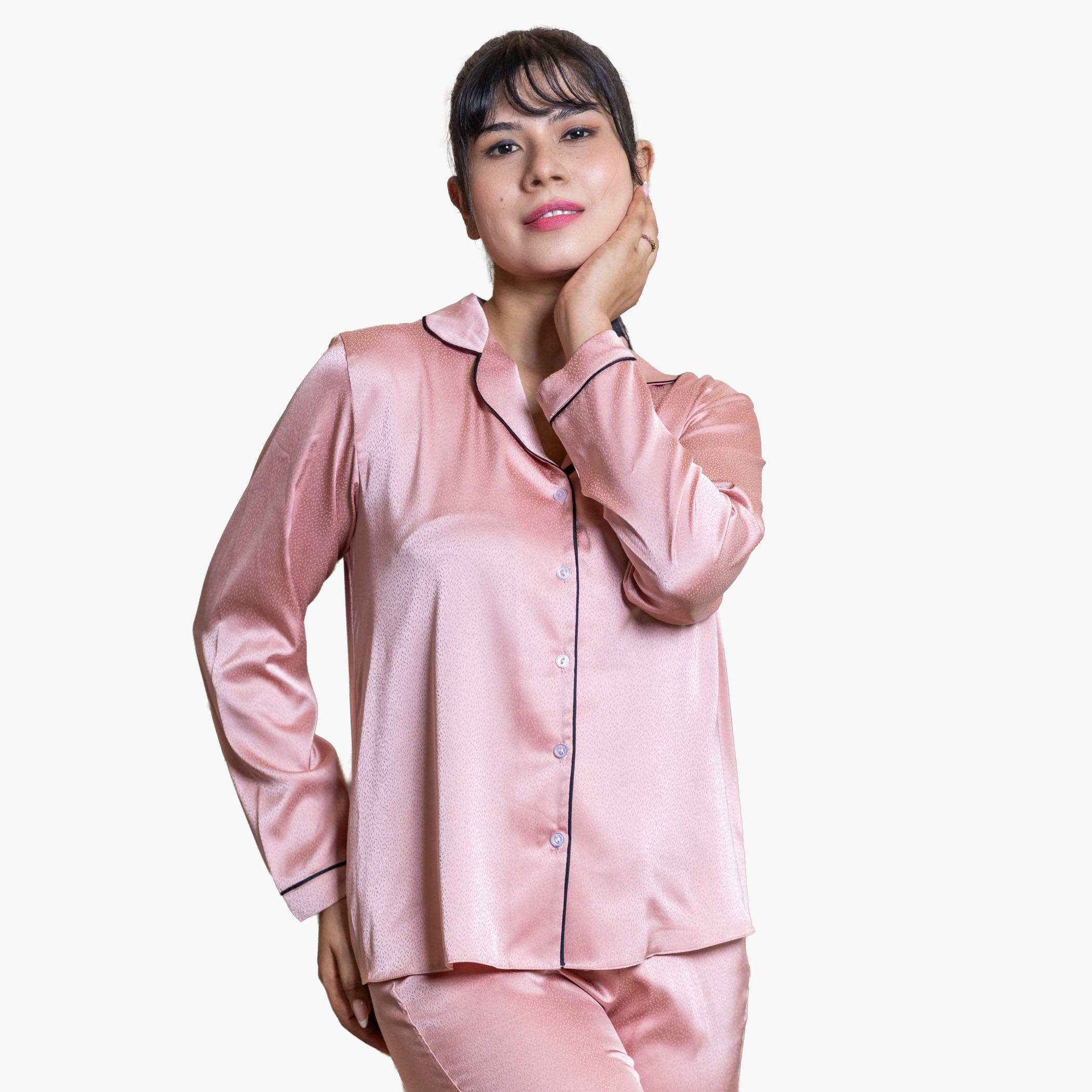 طقم بنطلون بيجاما وقميص من آدارايا-women-clothing-nightwear-pyjamas-longsets-image-3