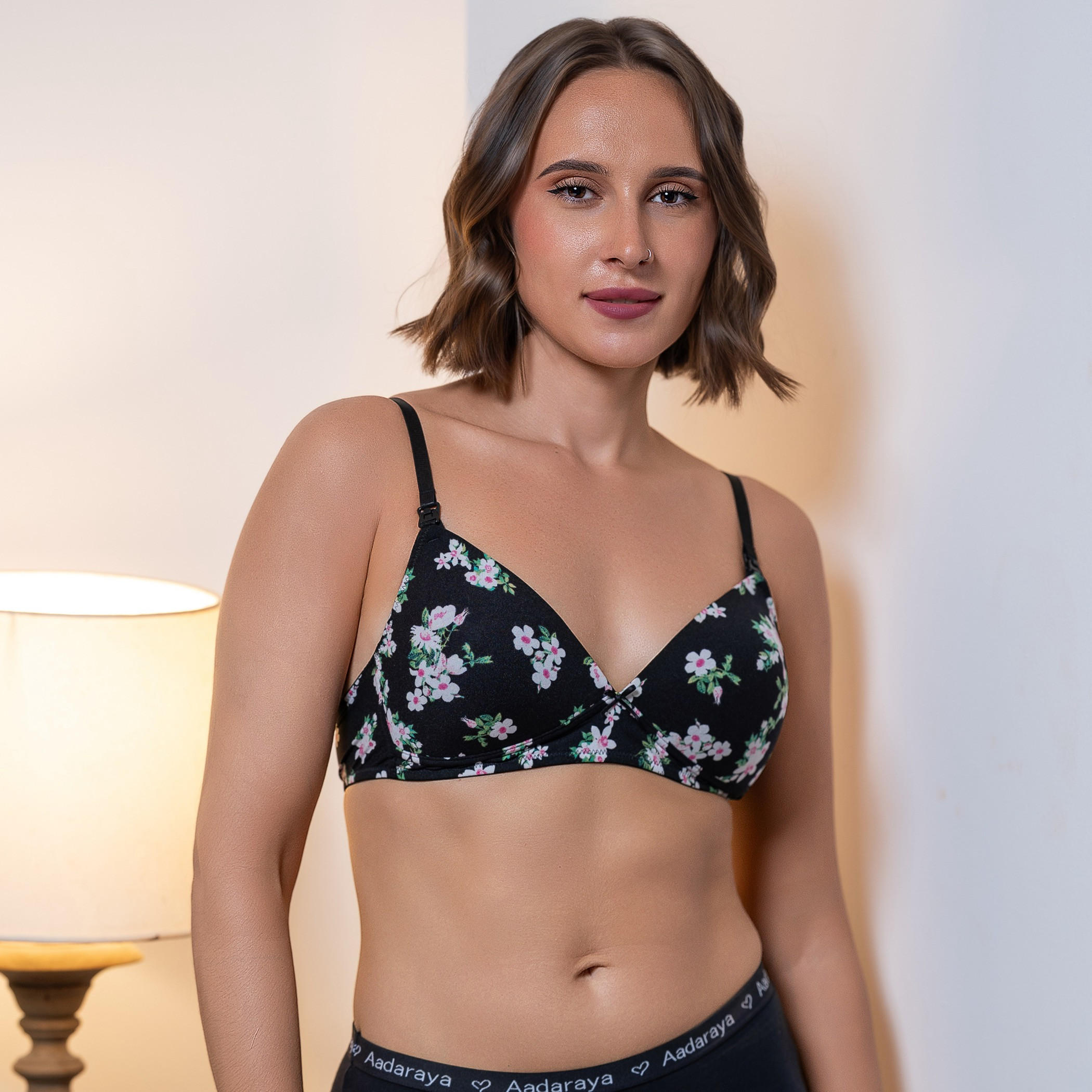 Aadaraya Non-Padded Nursing Bra Wired-women-clothing-lingerie-bras-image-1