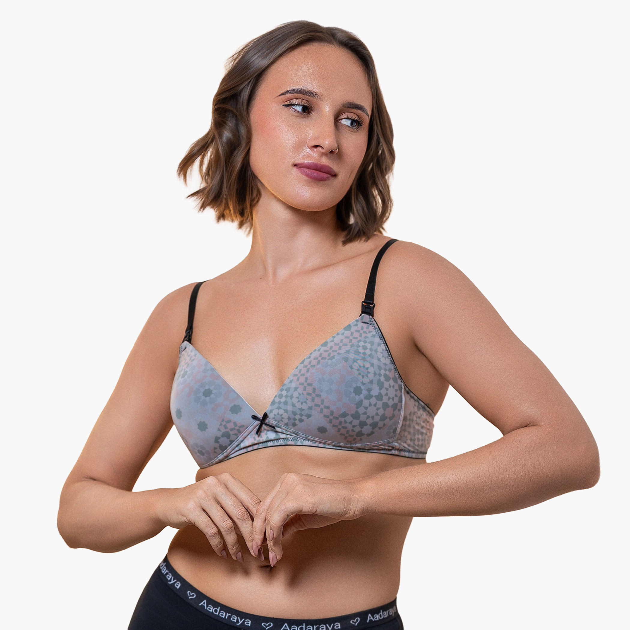 صدرية حوامل غير مبطنة بأسلاك من آدارايا-women-clothing-lingerie-bras-image-1