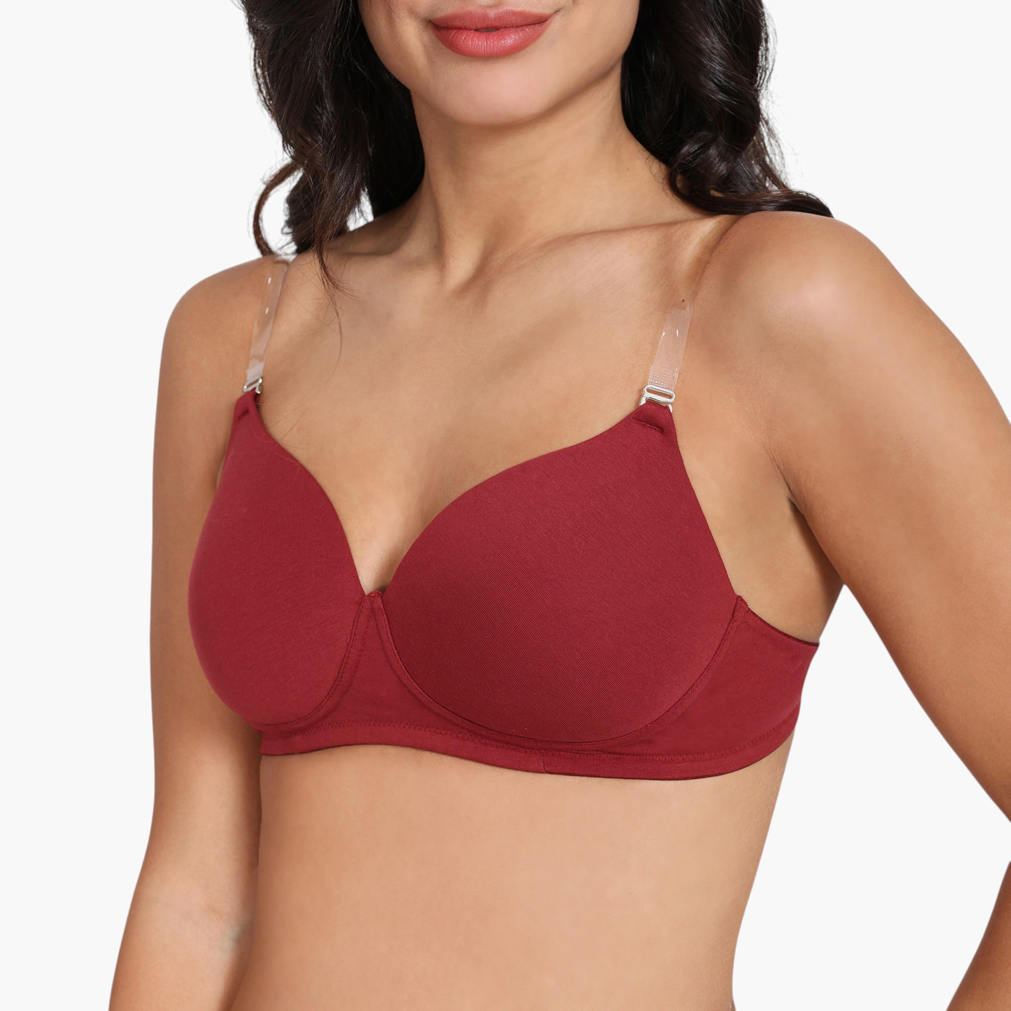 Zivame Padded Plunge Bra-women-clothing-lingerie-bras-image-4