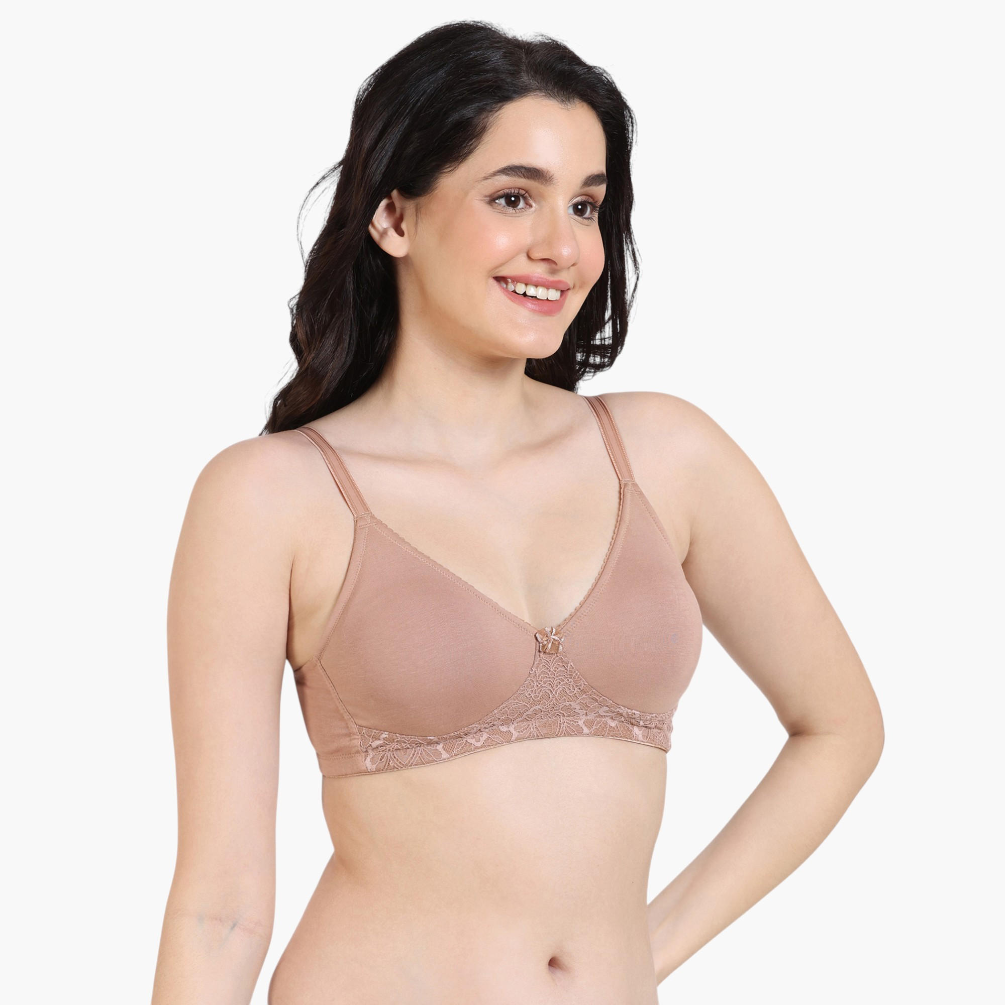 Zivame Lace Panel Non-Padded Bra-women-clothing-lingerie-bras-image-3