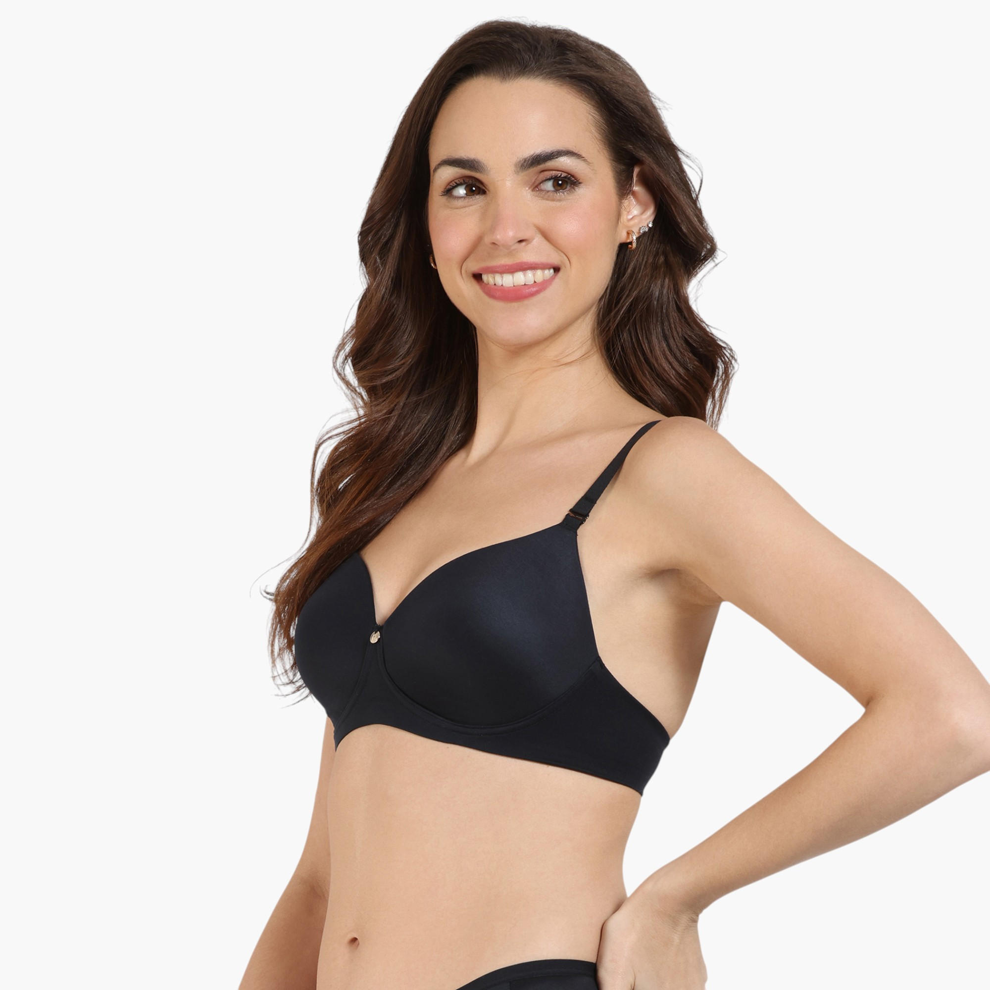Zivame Padded Bra with Hook and Eye Closure-women-clothing-lingerie-bras-image-3