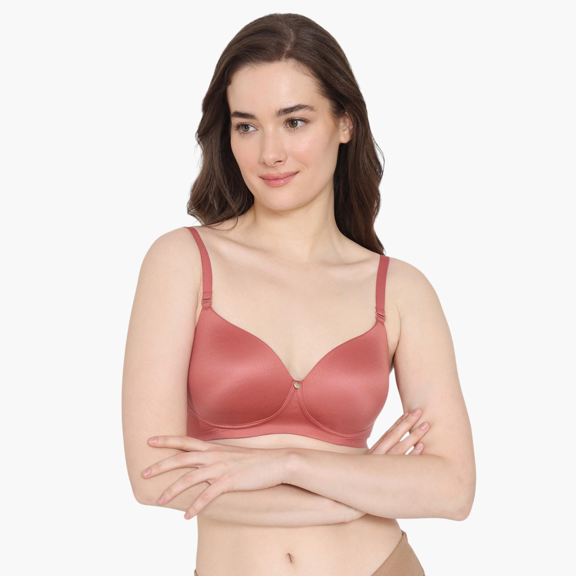 Zivame Padded Bra with Hook and Eye Closure-women-clothing-lingerie-bras-image-1