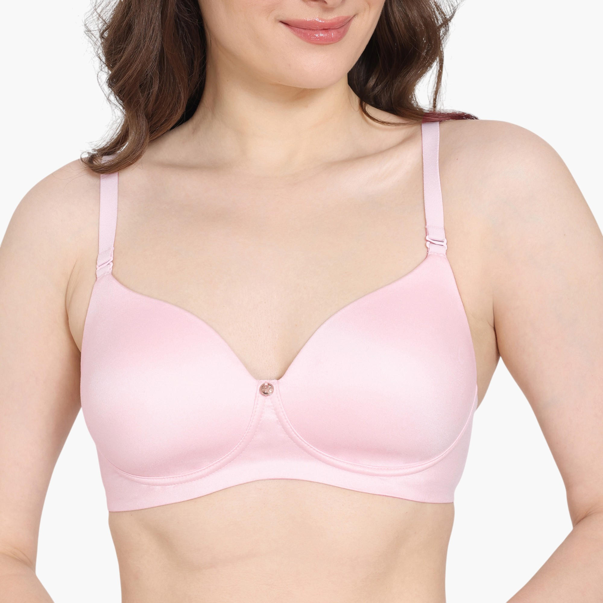 Zivame Padded Bra with Hook and Eye Closure-women-clothing-lingerie-bras-image-4