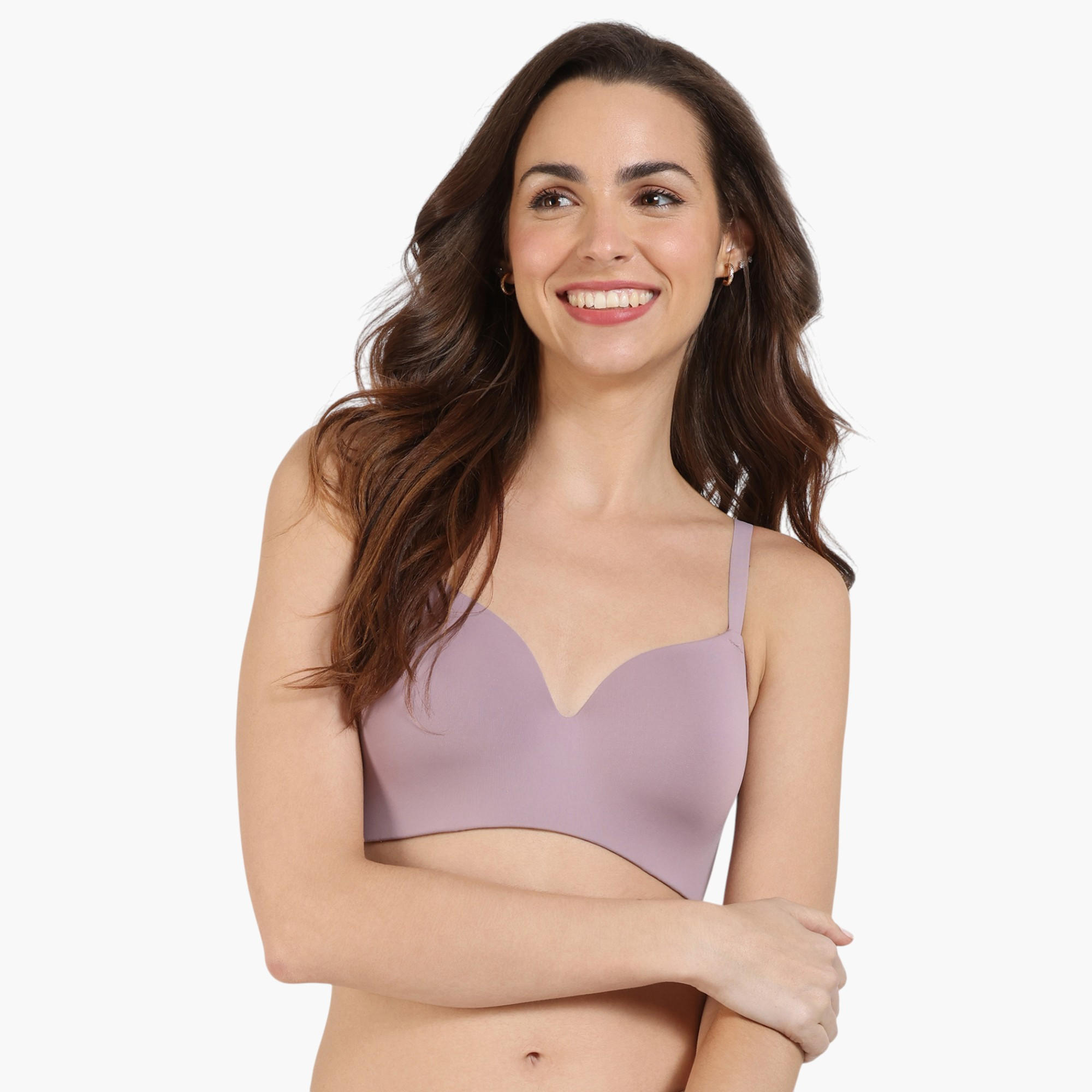 Zivame Padded Bra with Hook and Eye Closure-women-clothing-lingerie-bras-image-1