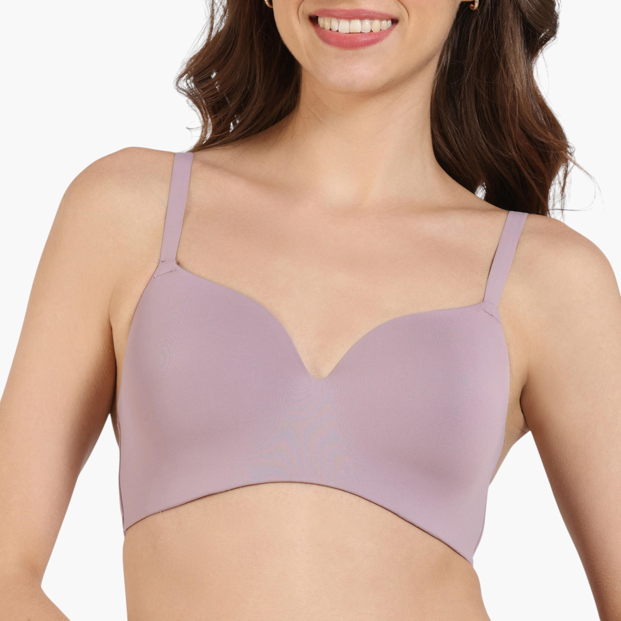 Zivame Padded Bra with Hook and Eye Closure-women-clothing-lingerie-bras-image-4