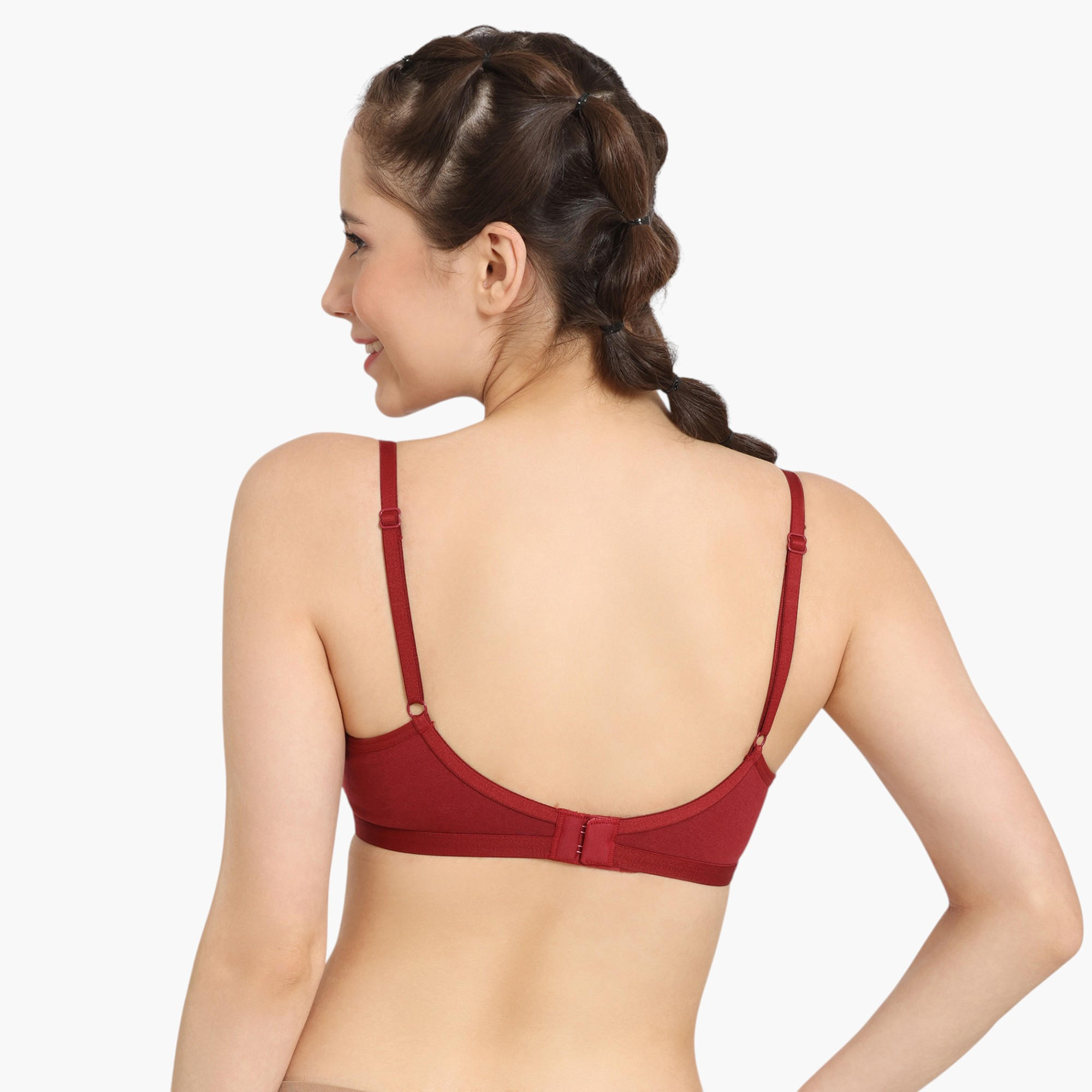 Zivame Non-Padded Bra with Hook and Eye Closure-women-clothing-lingerie-bras-image-2
