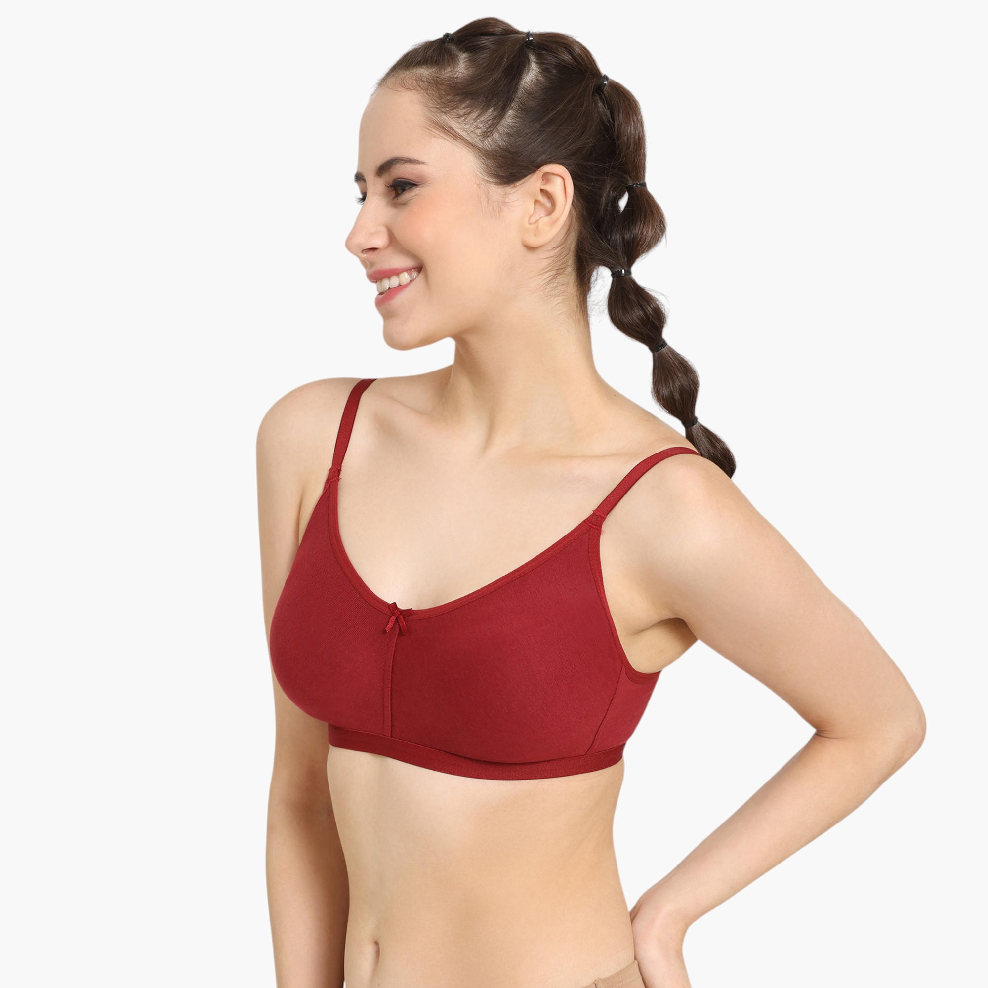 Zivame Non-Padded Bra with Hook and Eye Closure-women-clothing-lingerie-bras-image-3