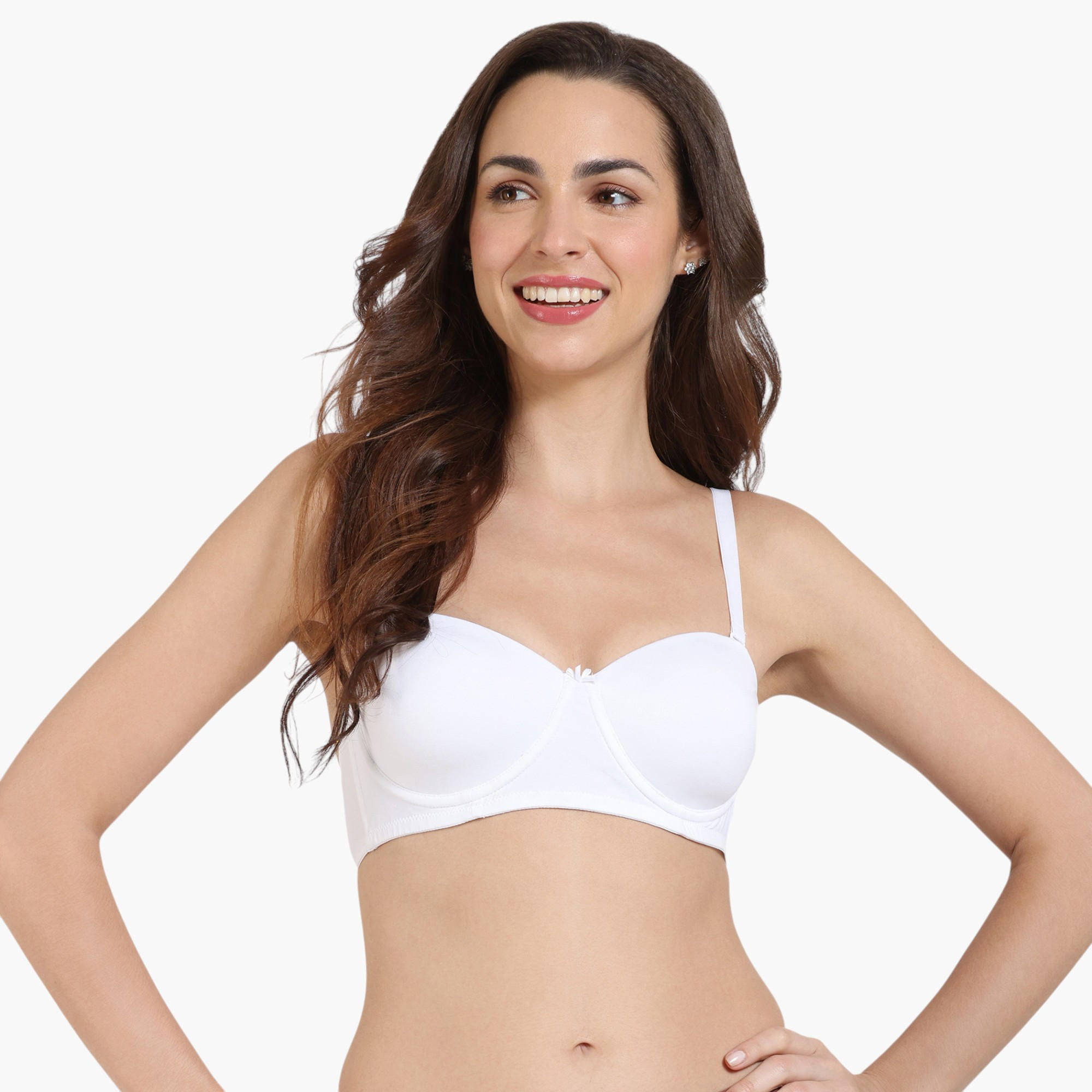 صدرية مبطنة بحمالات قابلة للفصل من زيفامي-women-clothing-lingerie-bras-image-1
