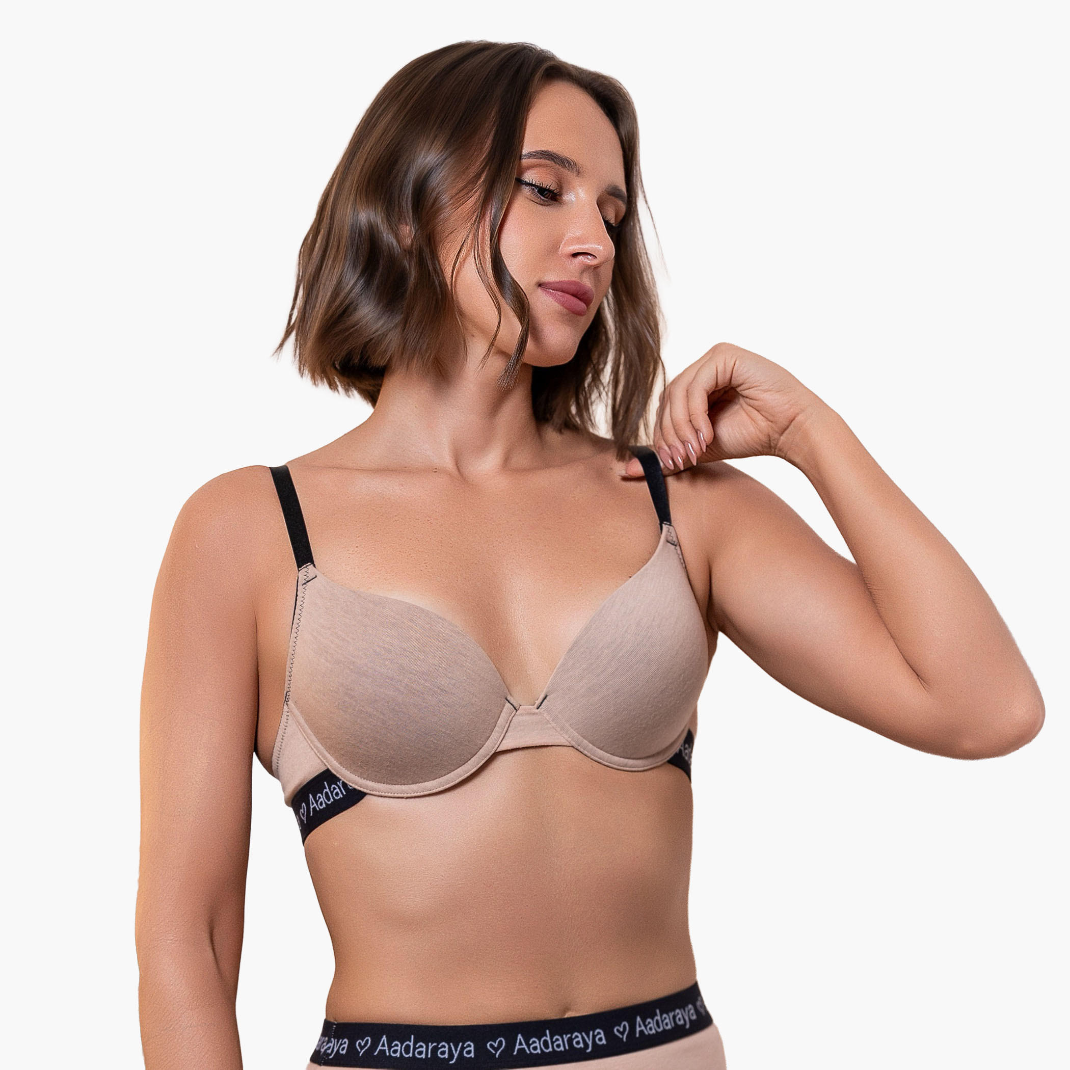 Aadaraya Plunge Bra-women-clothing-lingerie-bras-image-1