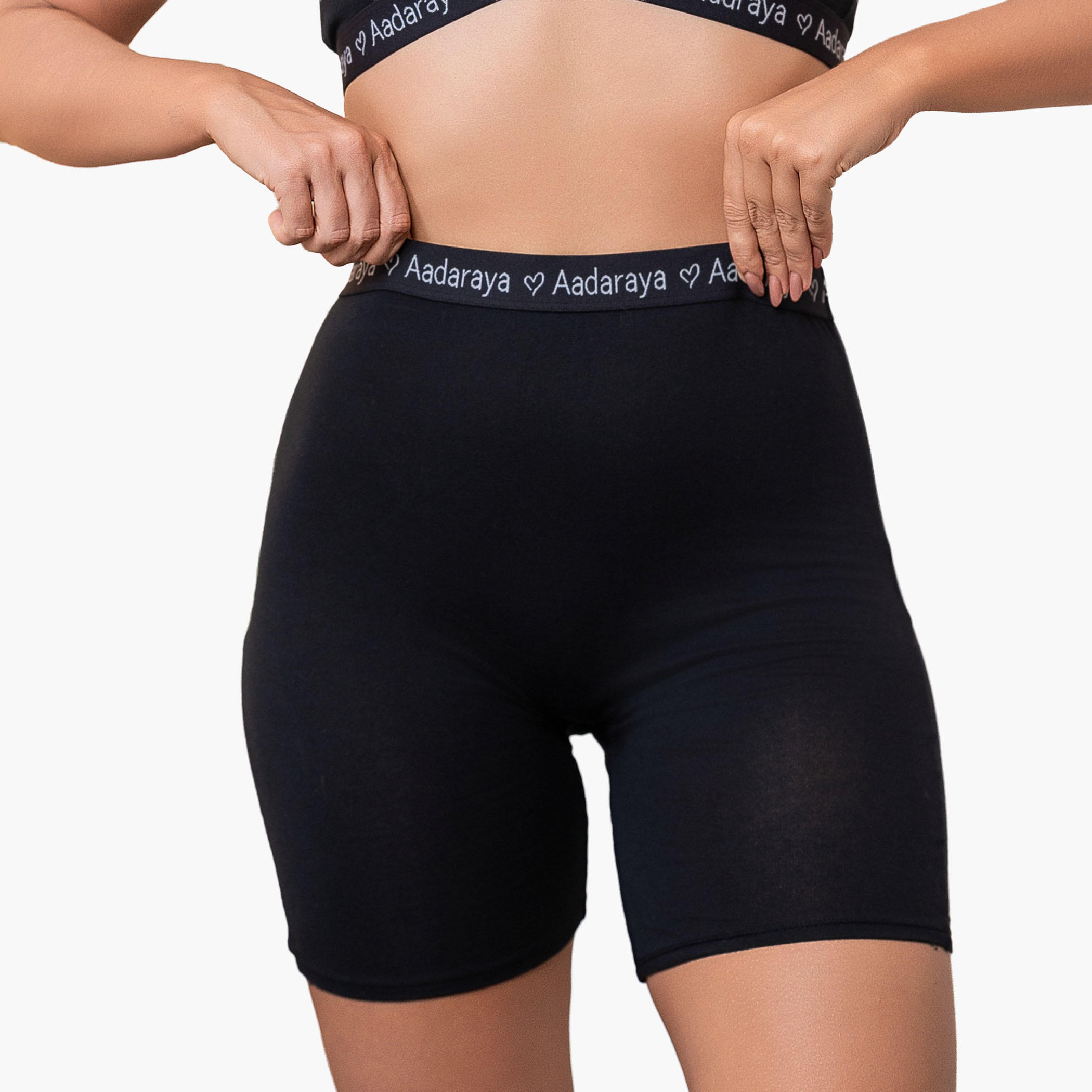 Set of 2 - Aadaraya Shapewear Shorts-women-clothing-lingerie-panties-image-4