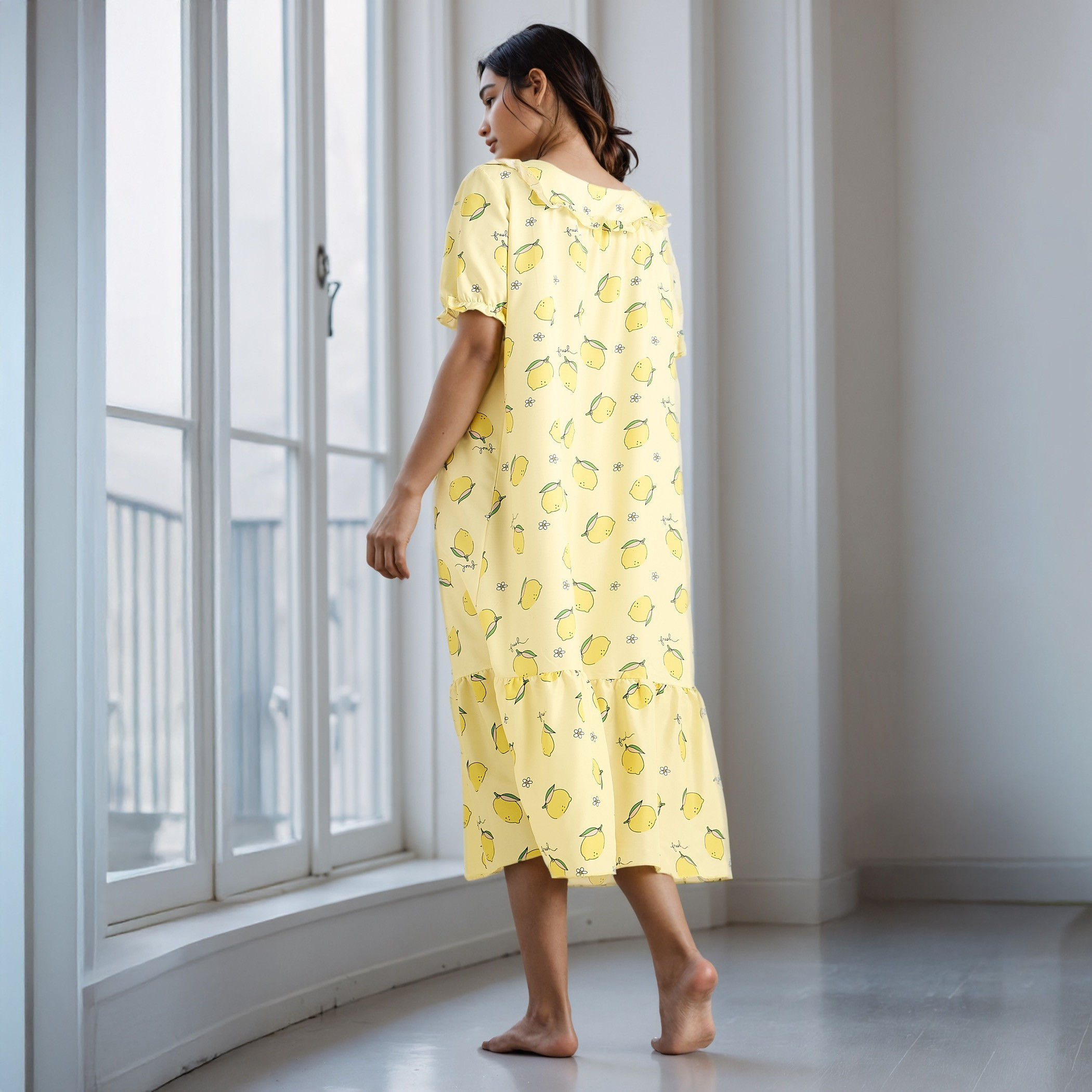 فستان نوم بياقة مربع وطبعات-women-clothing-nightwear-nighties-image-3