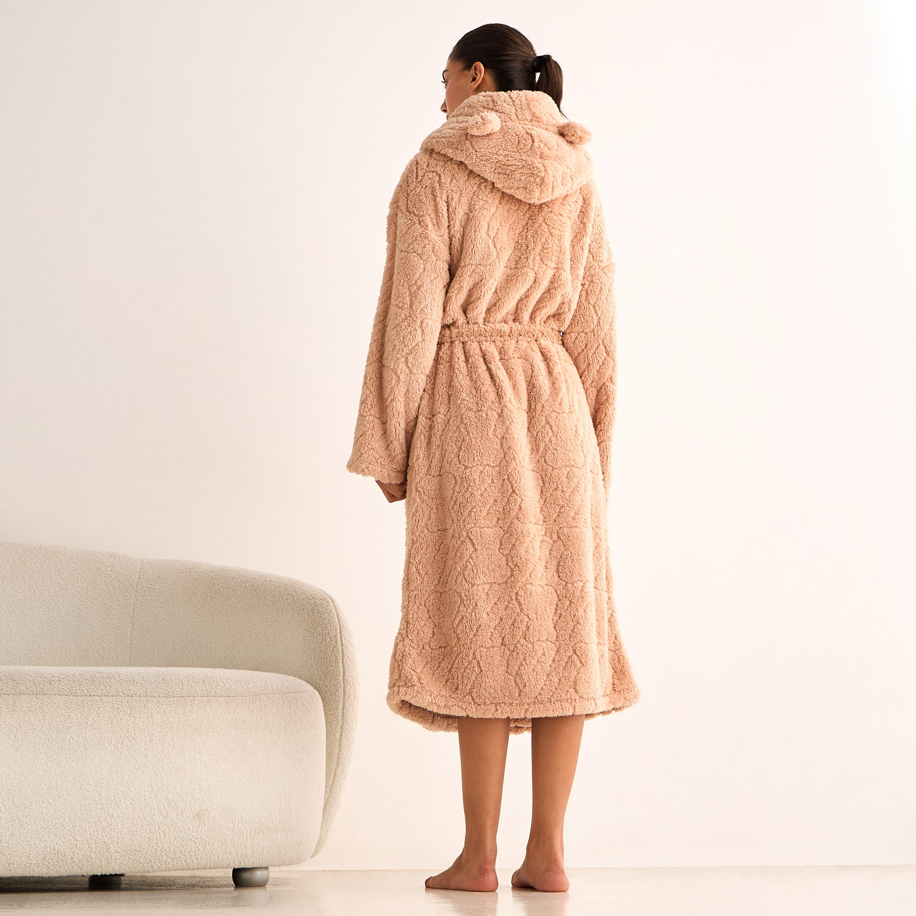 Robe Polyester with Belt-women-clothing-nightwear-robes-image-2