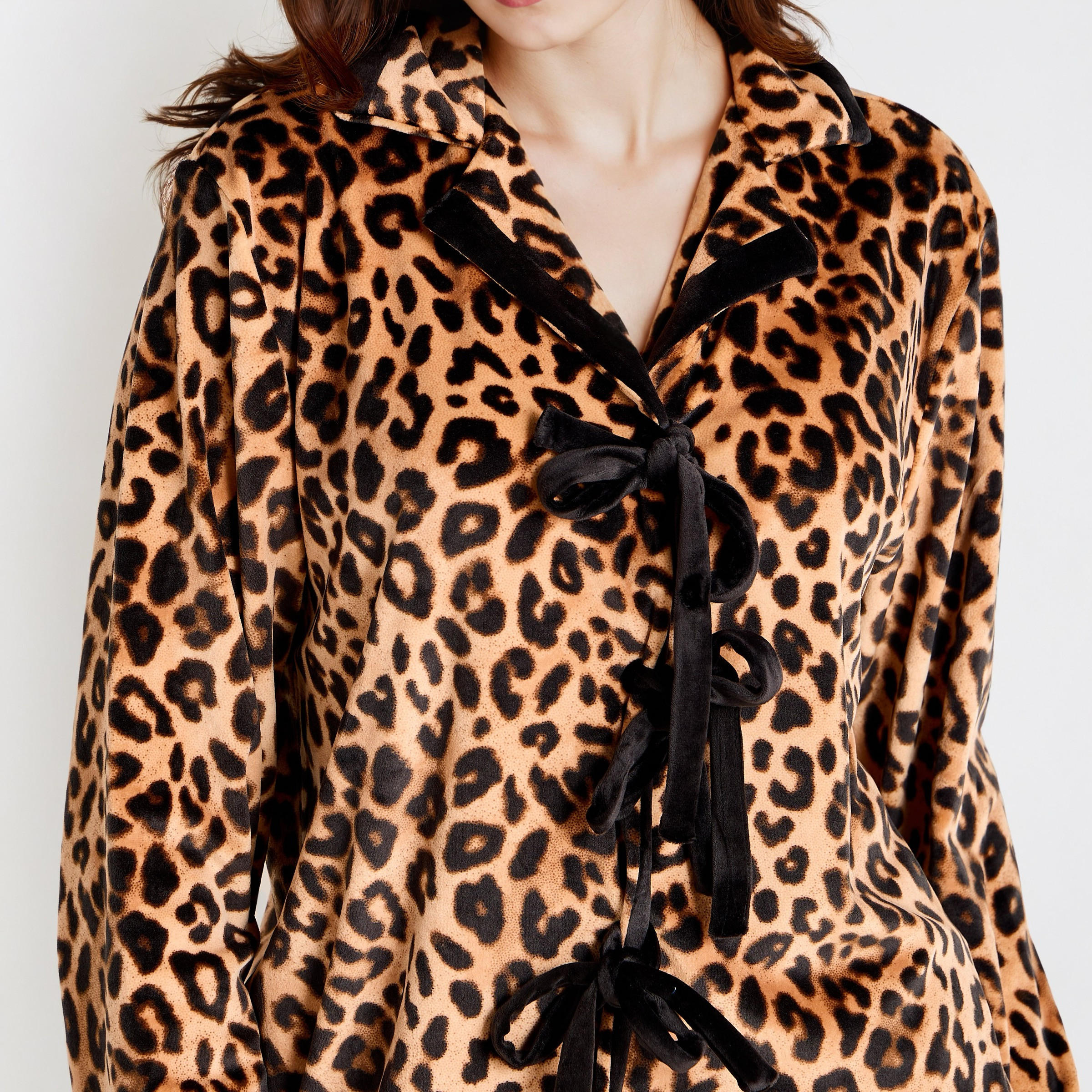 طقم بيجاما بطبعات حيوانات-women-clothing-nightwear-pyjamas-longsets-image-2