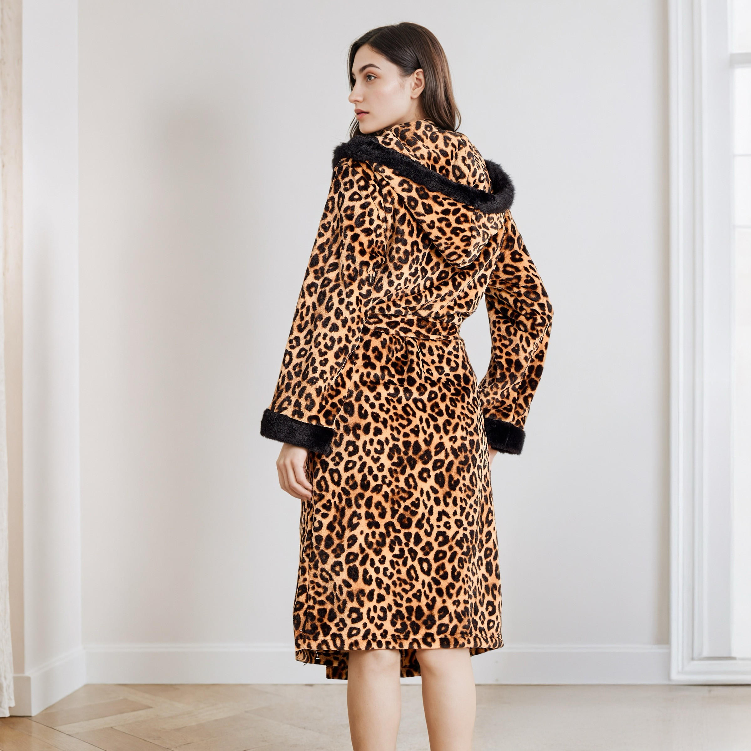 روب بقبعة وطبعات حيوانات-women-clothing-nightwear-robes-image-4
