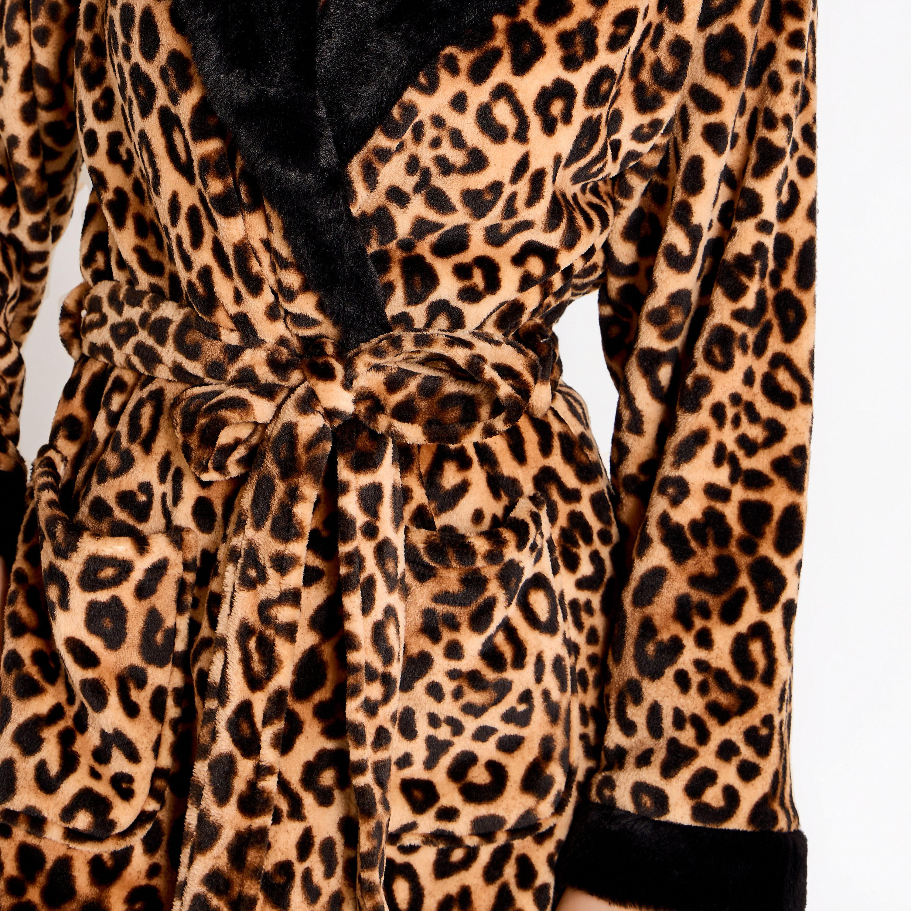 روب بقبعة وطبعات حيوانات-women-clothing-nightwear-robes-image-1